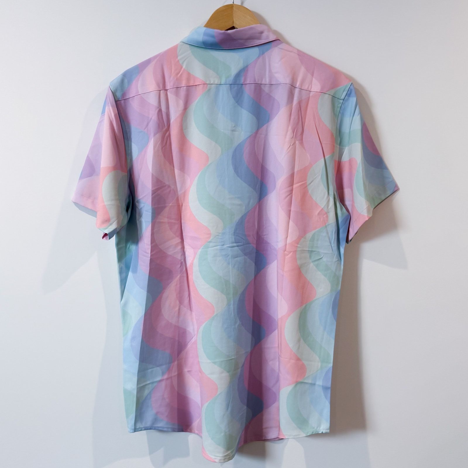 Bonobos MAVRANS Wavy Weekend Shirt Pastel Rainbow L Size US L / EU 52-54 / 3 - 3 Thumbnail