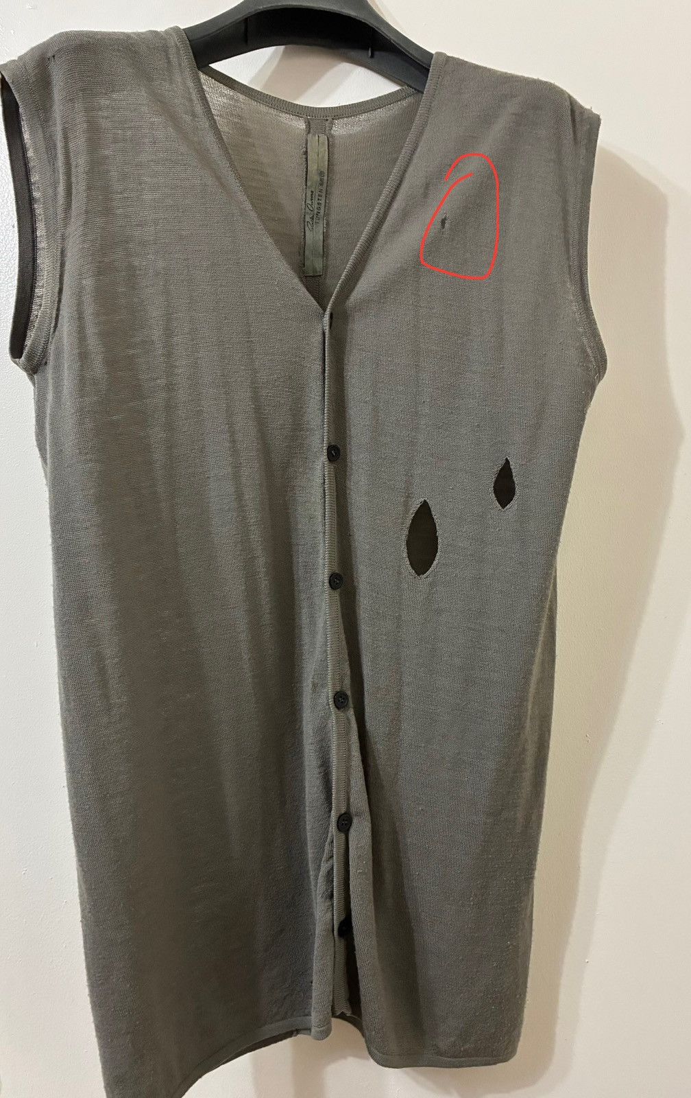 Rick Owens Rick Owens Beige Textured Fabric Size US S / EU 44-46 / 1 - 2 Thumbnail