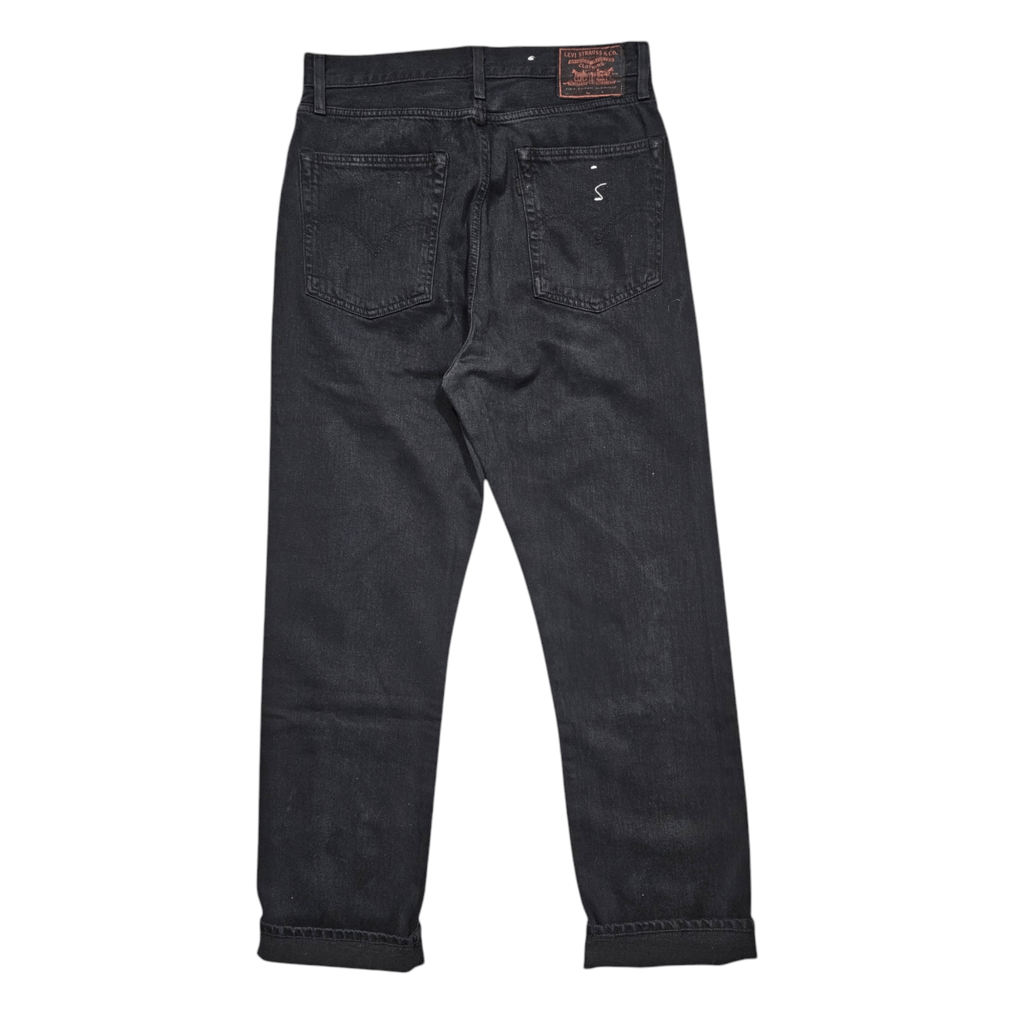 Levi's Vintage Clothing New LVC Levi's Vintage Clothing 1950's 701 Big E Selvedge Size 31" - 5 Thumbnail
