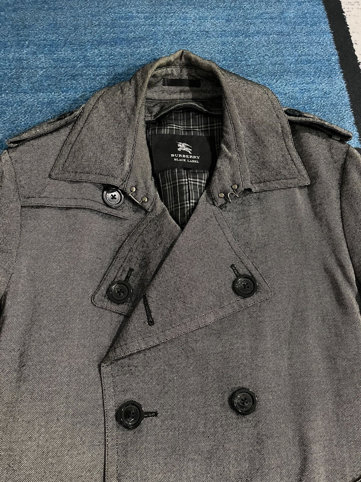 Burberry × Burberry Prorsum Burberry Black Label Trench Coat Size US L / EU 52-54 / 3 - 9 Thumbnail