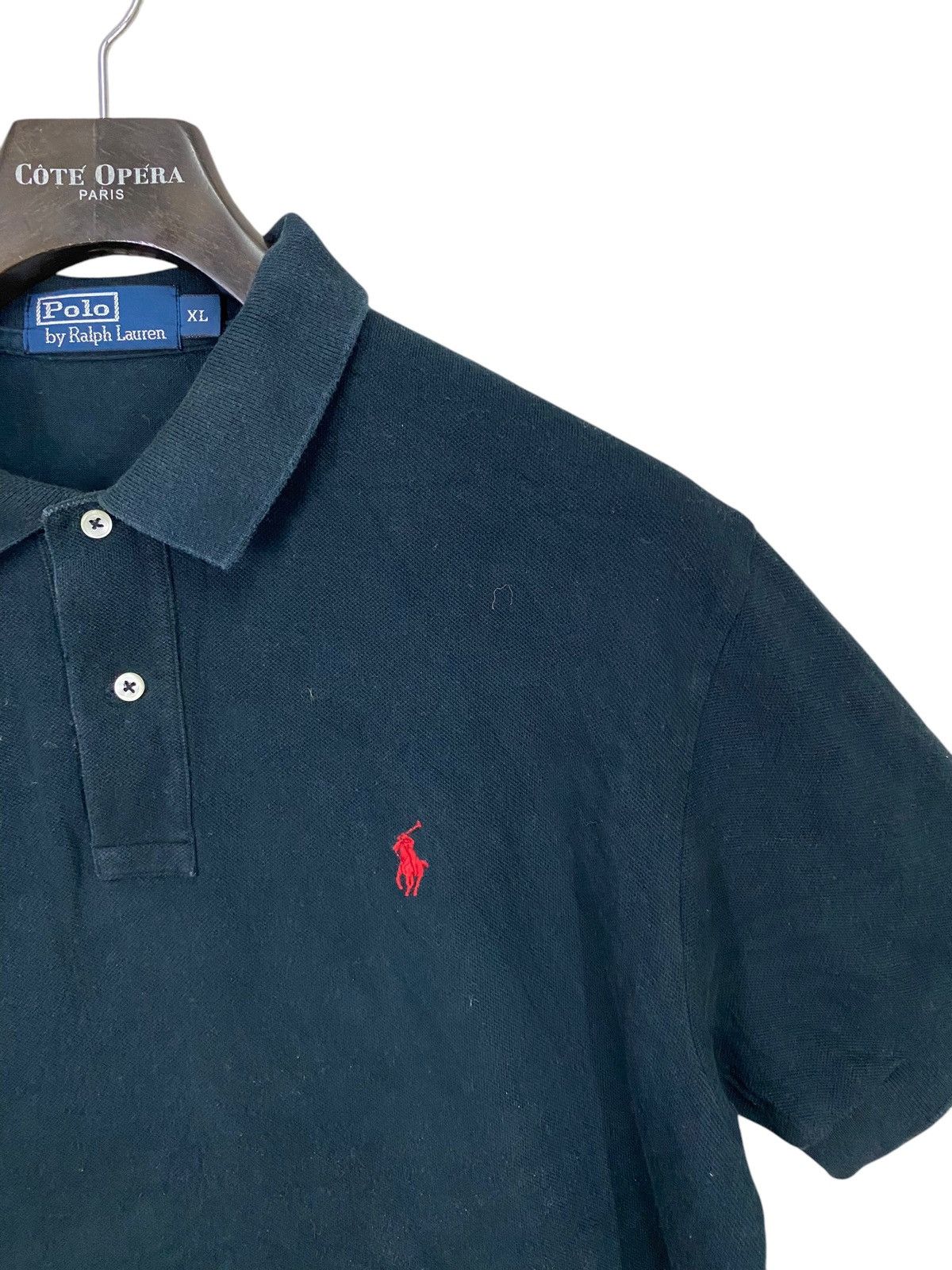 Polo Ralph Lauren × Ralph Lauren Vintage polo ralph lauren small pony polo shirt Size US XL / EU 56 / 4 - 2 Thumbnail