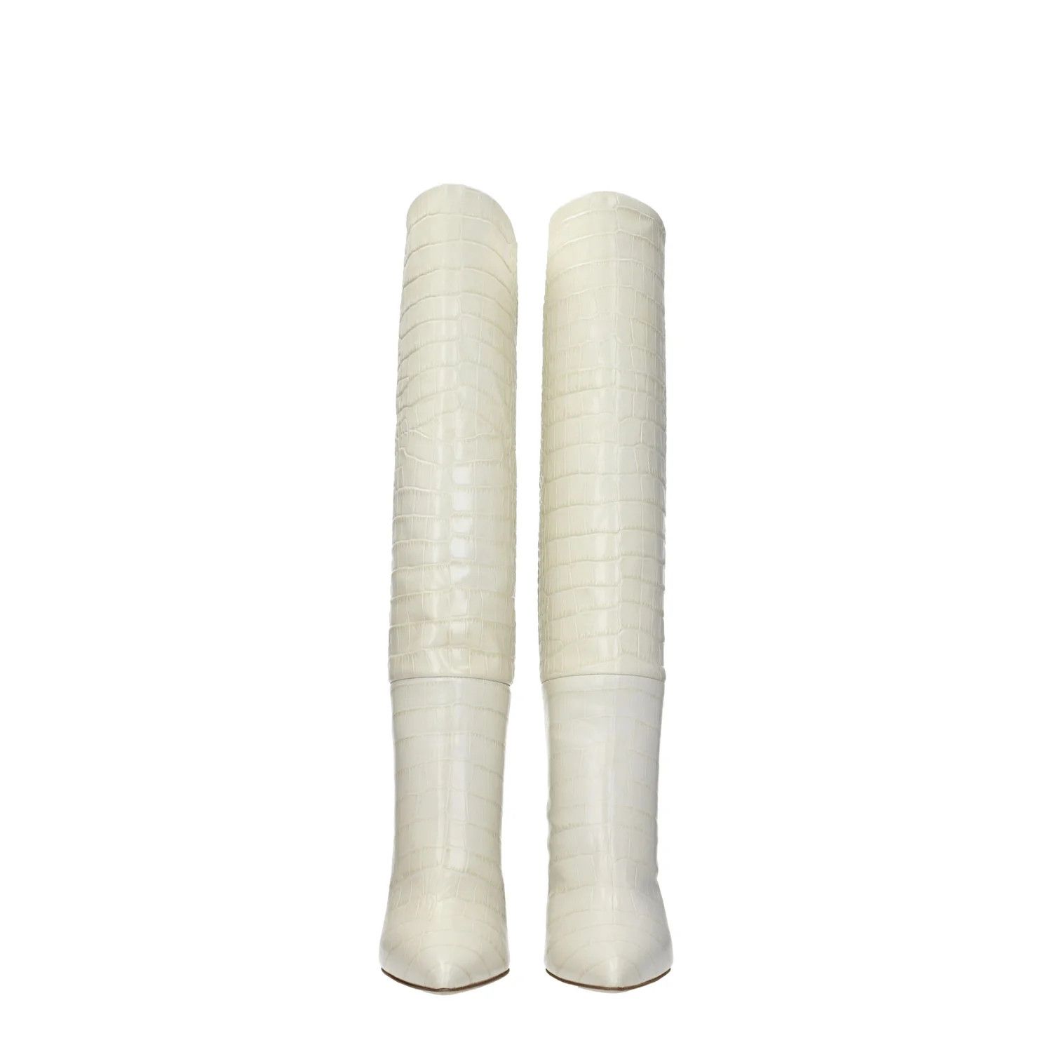 Paris Texas ob1o1e1124 Leather Boots in Beige Size US 8 / IT 38 - 3 Thumbnail