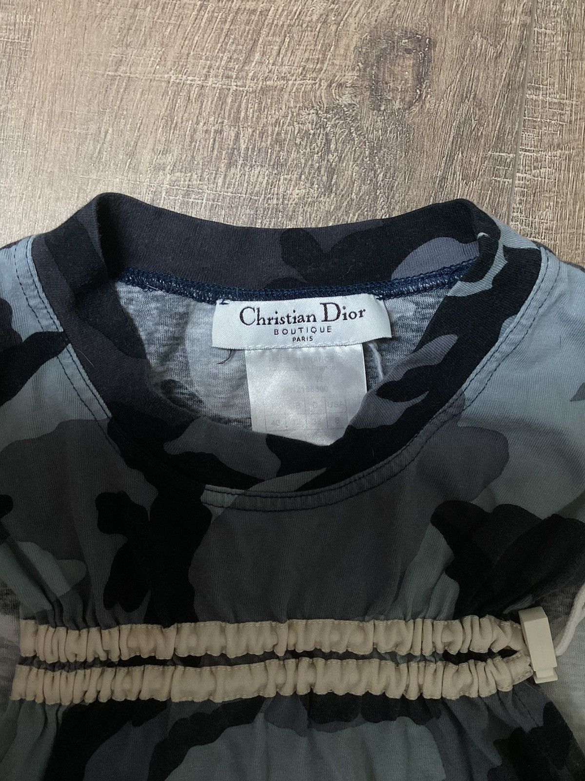 Dior × Vintage 2001 Christian Dior Camo tank Size M / US 6-8 / IT 42-44 - 4 Thumbnail