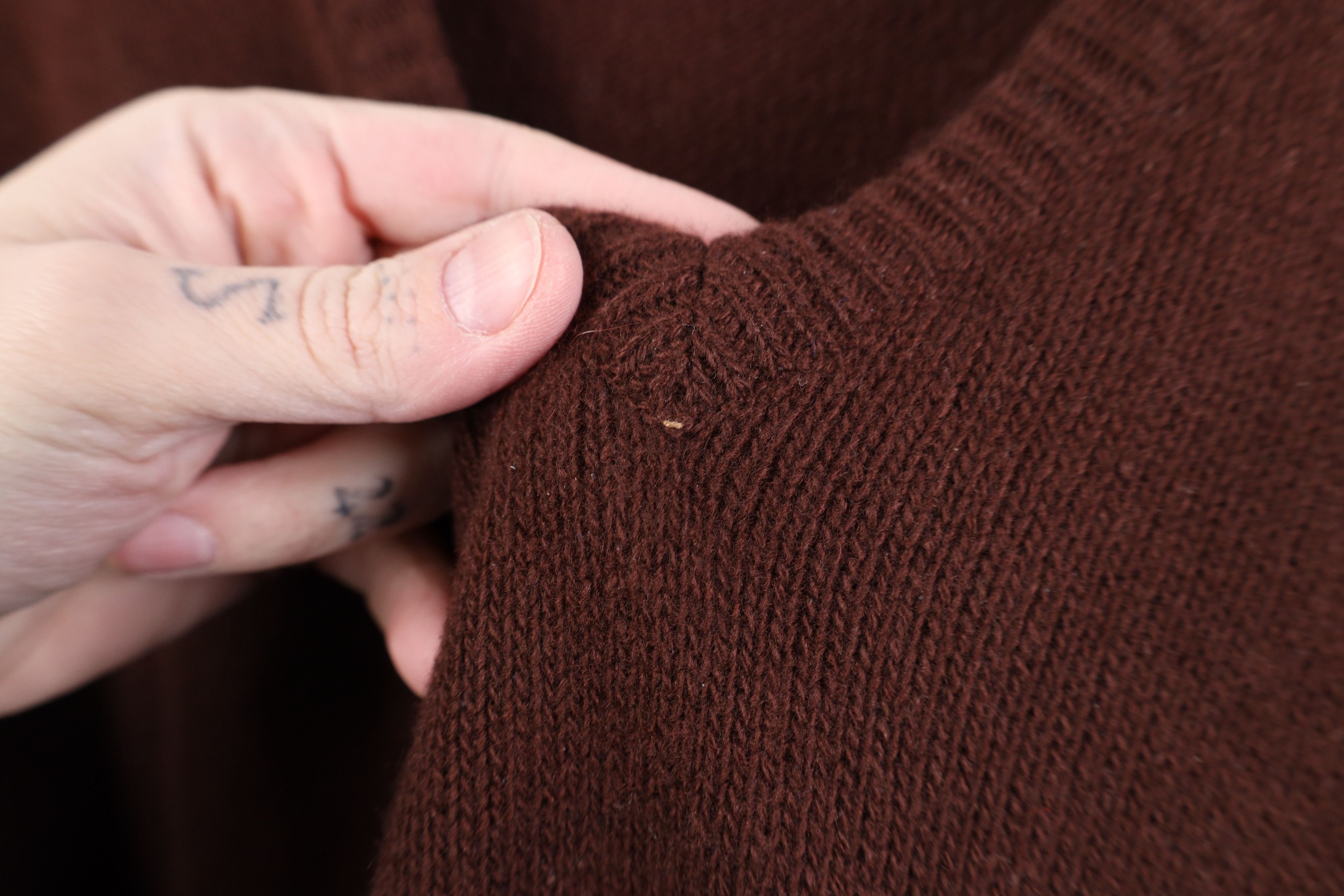 Vintage Vintage 70s Streetwear Soft 2 Ply Cashmere Knit Sweater Size M / US 6-8 / IT 42-44 - 4 Thumbnail