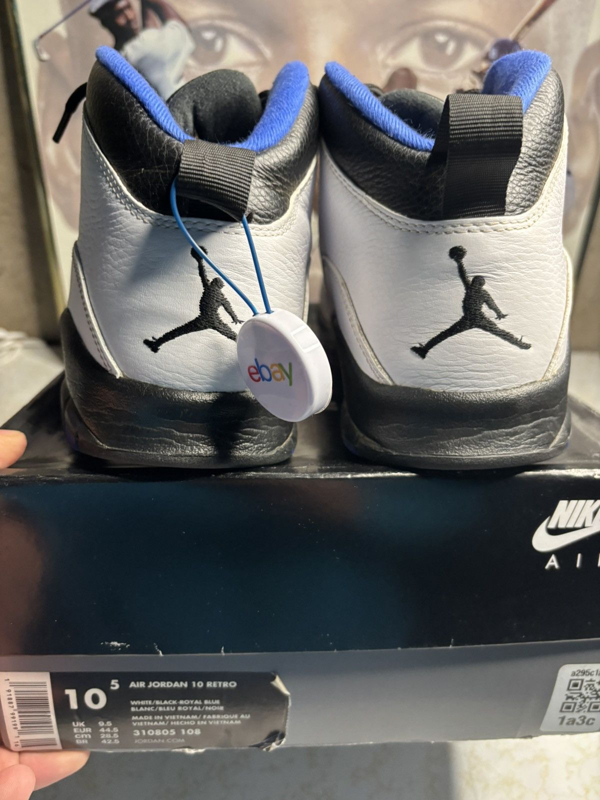 Jordan Brand Jordan Retro 10 ‘Orlando’ Size US 10.5 / EU 43-44 - 7 Thumbnail
