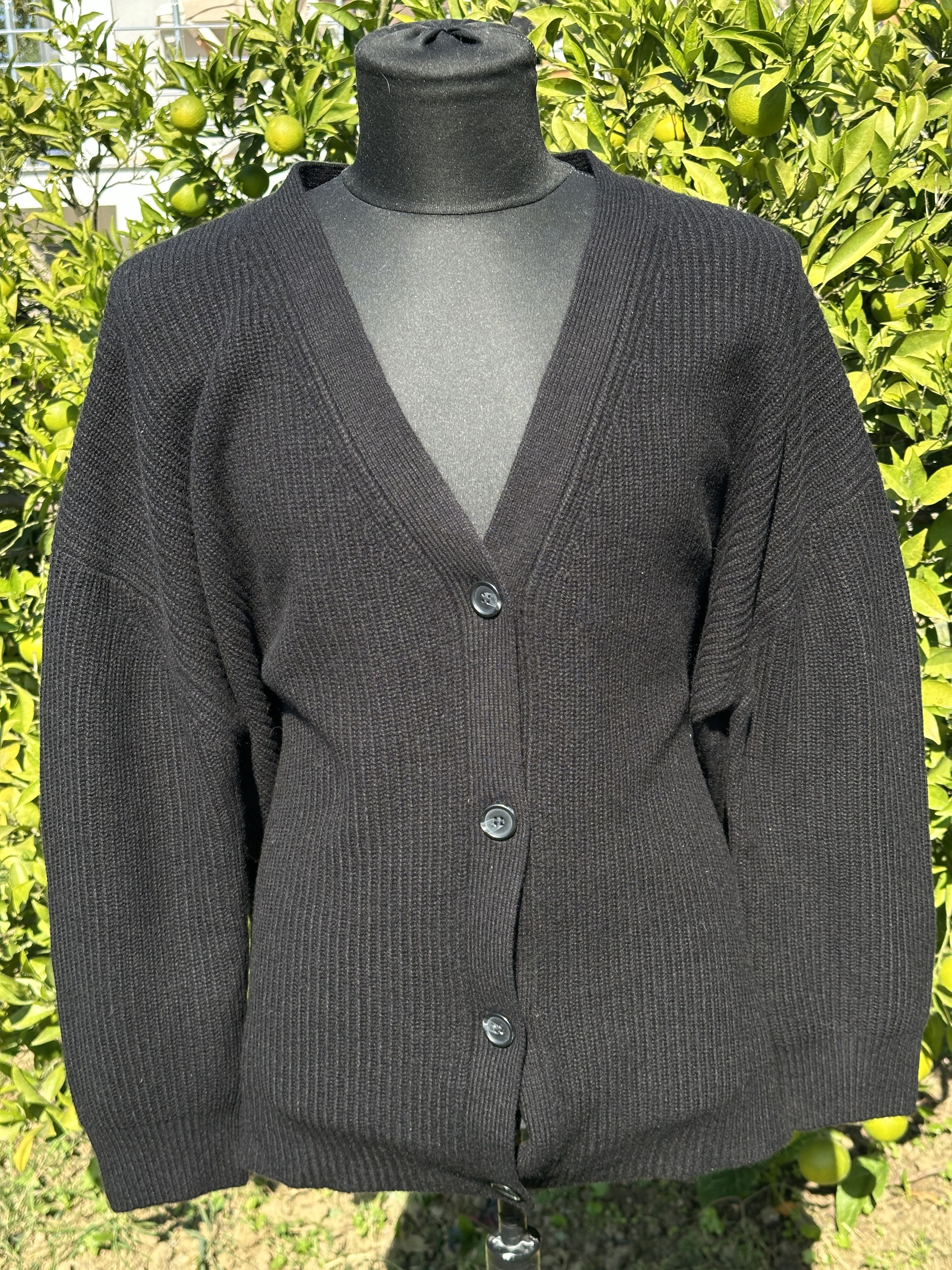 Other Jenni Kayne Knit Cardigan Pure Cashmere Black Size XL Size XL / US 12-14 / IT 48-50 - 7 Thumbnail
