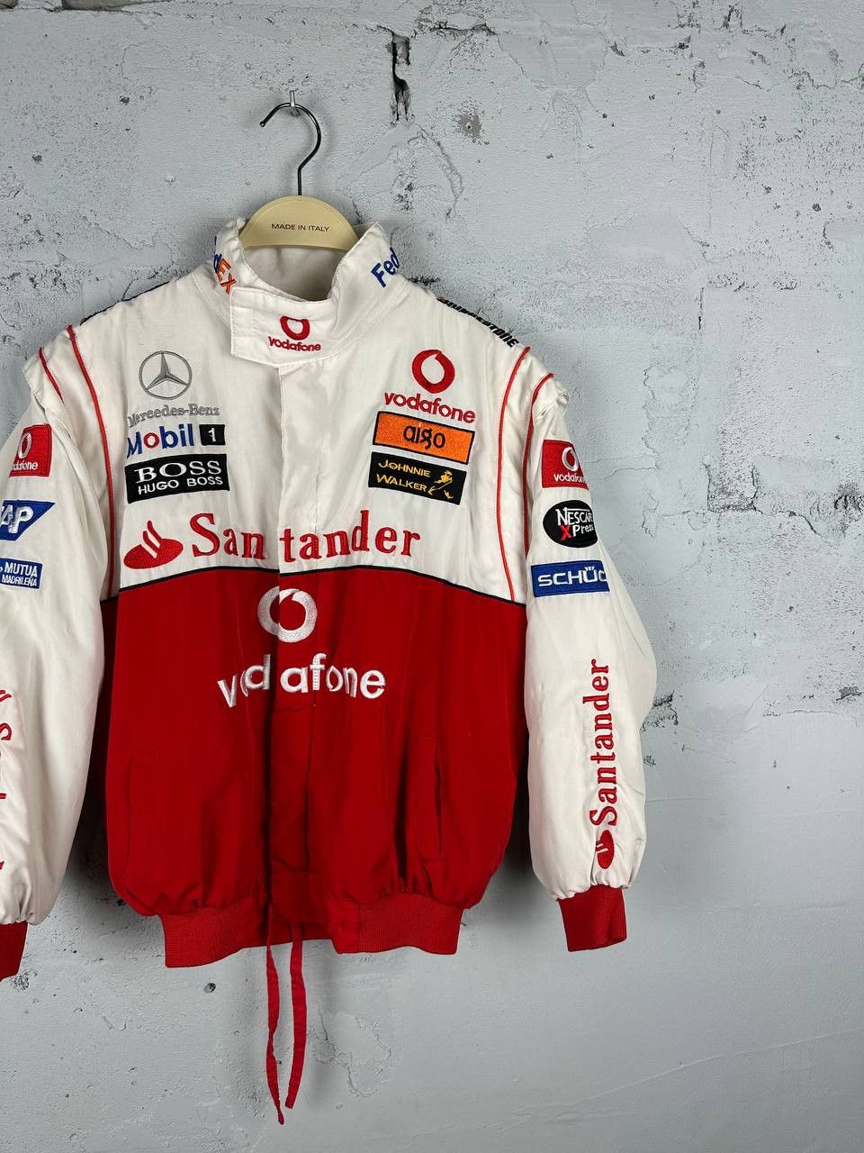Mercedes-Benz × Vintage Vintage Mercedes-Benz Lewis Hamilton Mobil 1 Racing Jacket Size S / US 4 / IT 40 - 3 Thumbnail