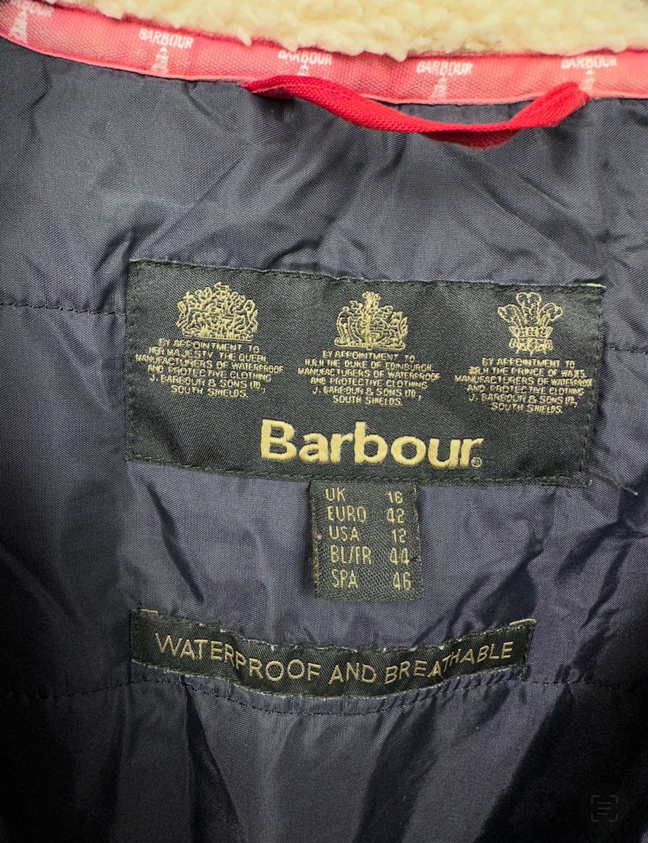 Barbour Barbour Womens Aspley Jacket Size XL / US 12-14 / IT 48-50 - 5 Thumbnail