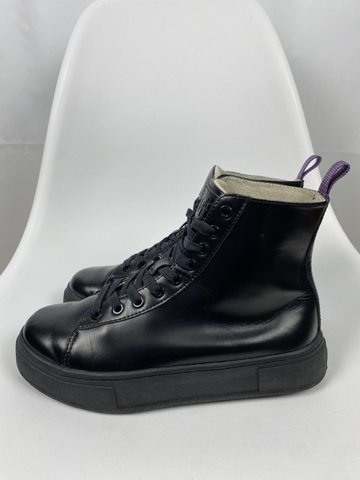 Eytys Eytys Genuine Leather Boots Hi-Top size 38 Size US 7.5 / IT 37.5 - 3 Thumbnail