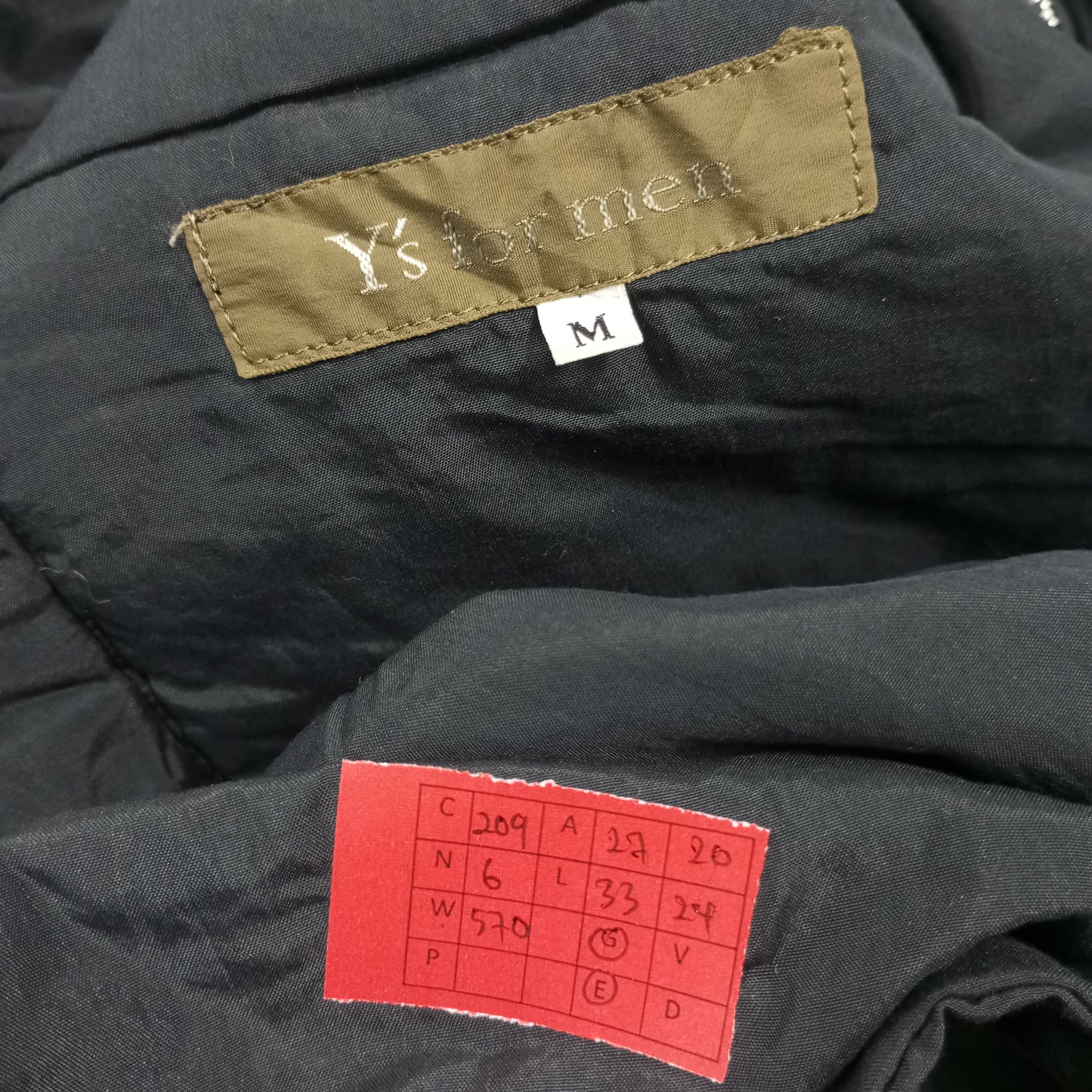 Yohji Yamamoto Y's For Men Yohji Yamamoto Japanese Designer Brand Jacket Size US XXL / EU 58 / 5 - 6 Thumbnail