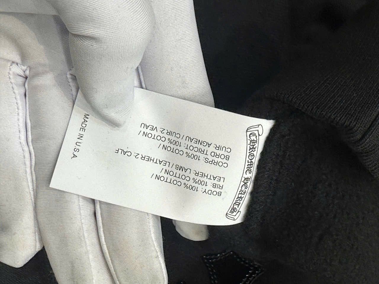 Chrome Hearts CHROME HEARTS PAPER JAM CEMETERY CROSS PATCH BLACK SWEATPANTS BLACK Size US 29 - 6 Thumbnail