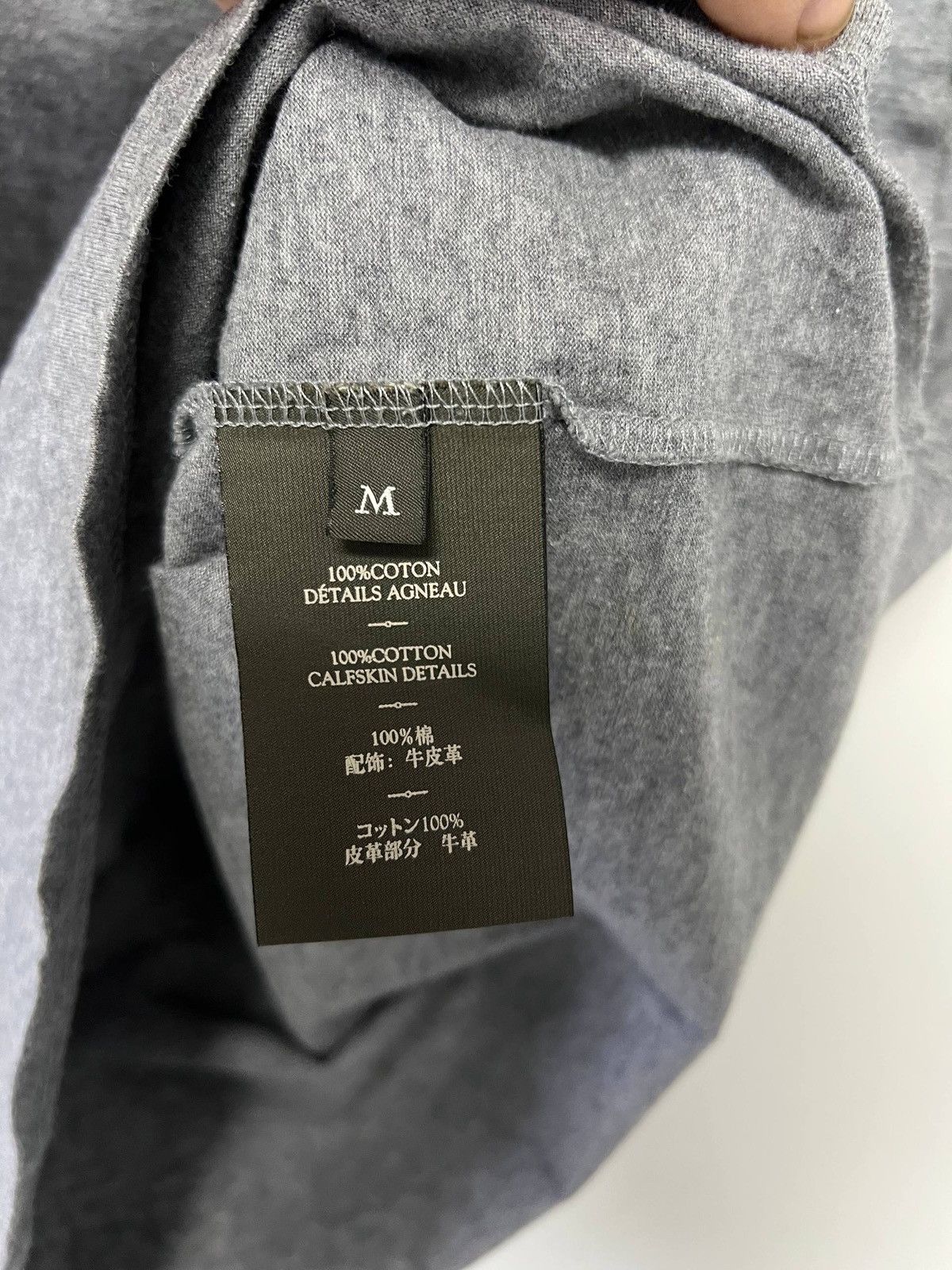 Berluti Vintage Authentic Betluti Paris Basic T shirt Gray Luxury M Size US M / EU 48-50 / 2 - 12 Thumbnail