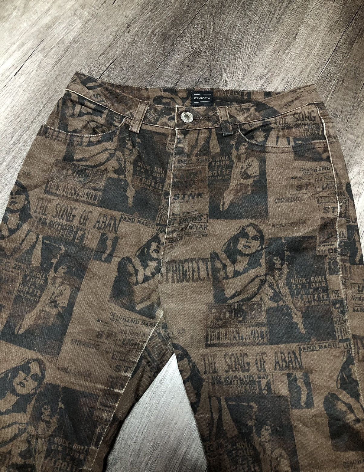 Hysteric Glamour × Japanese Brand × Vintage ET-BOITE BLUE WAY JEANS (UNISEX) Size US 27 - 7 Thumbnail