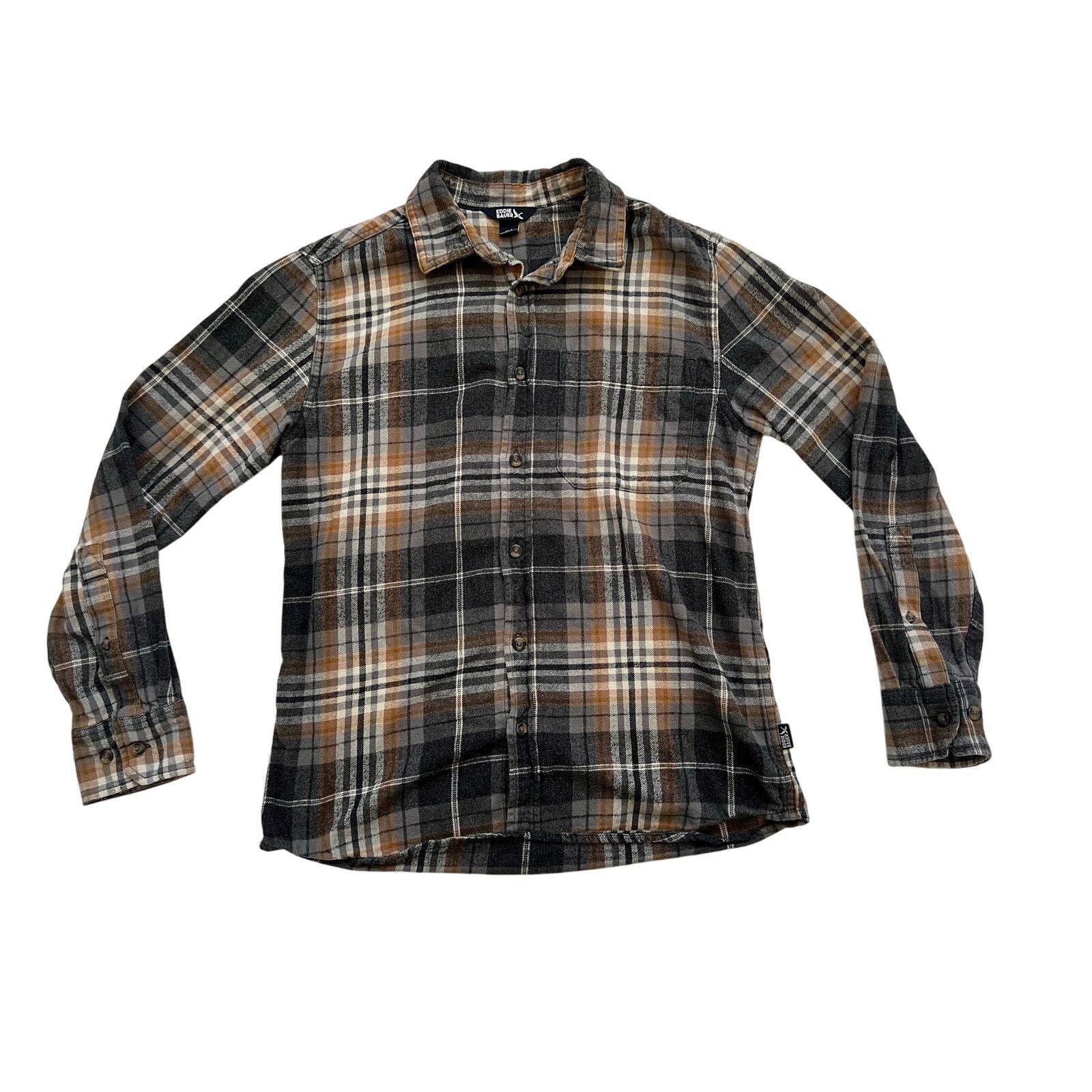 Eddie Bauer Eddie Bauer Flannel Plaid 100% Cotton Button Up Men's Small Size US S / EU 44-46 / 1 - 1 Thumbnail