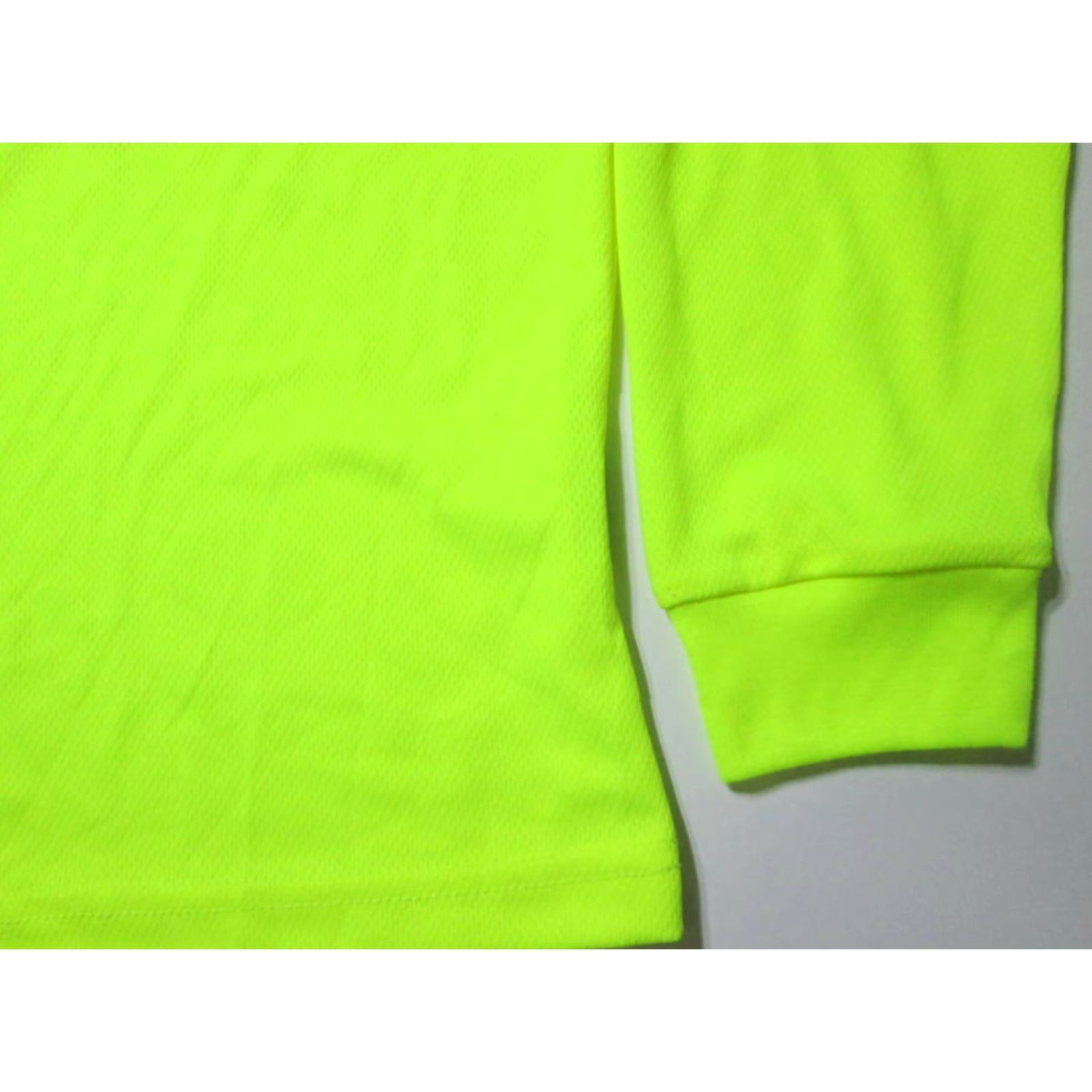 Vintage Occunimix Sweatshirt Mens M Yellow High Visibility Pullover Long Sleeve Crew Neck Solid Graphic Print NWT Size US M / EU 48-50 / 2 - 3 Thumbnail