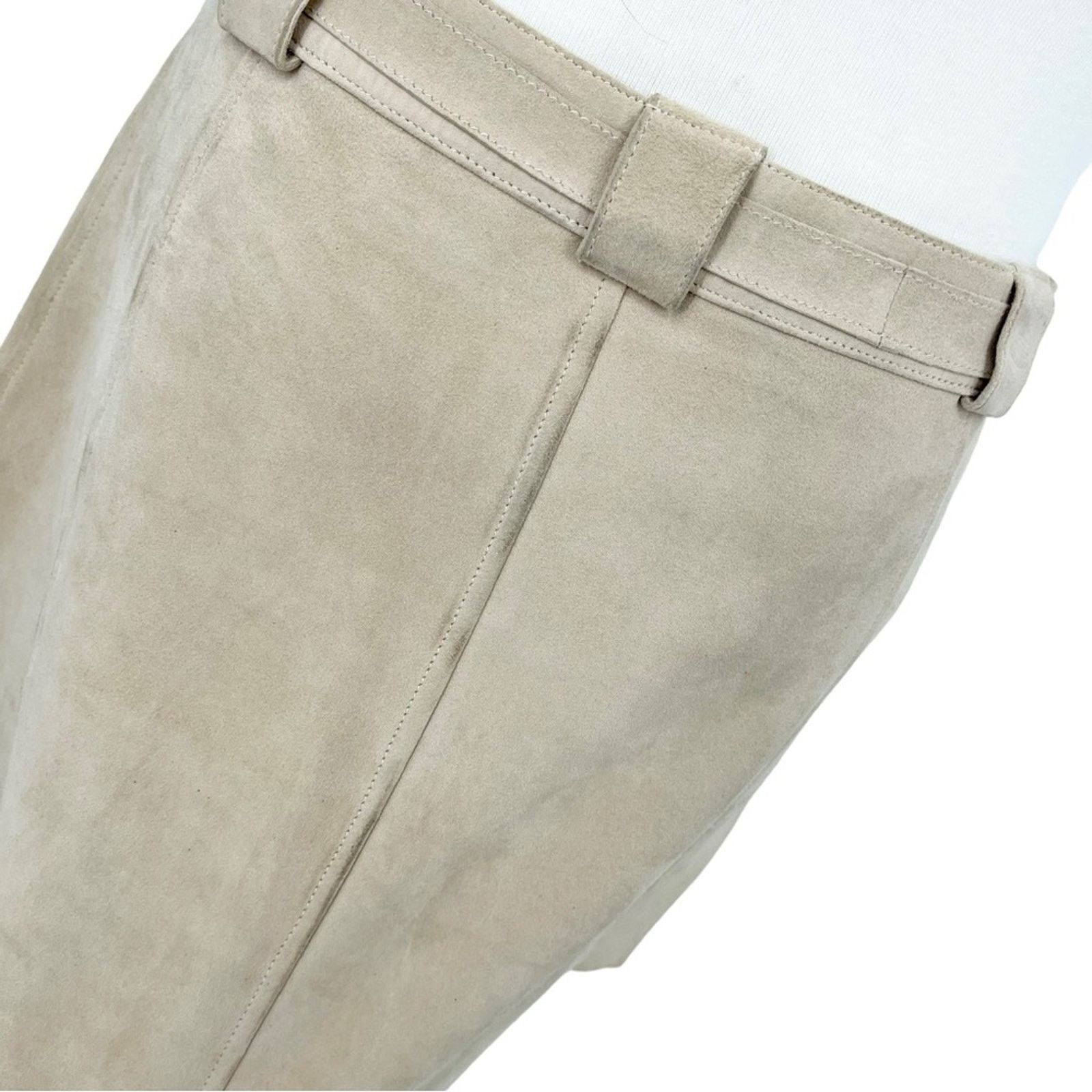 Madewell Madewell Faux Tan Suede Mini Leather Wrap Skirt Size 2 Size 26" / US 2 / IT 38 - 6 Thumbnail