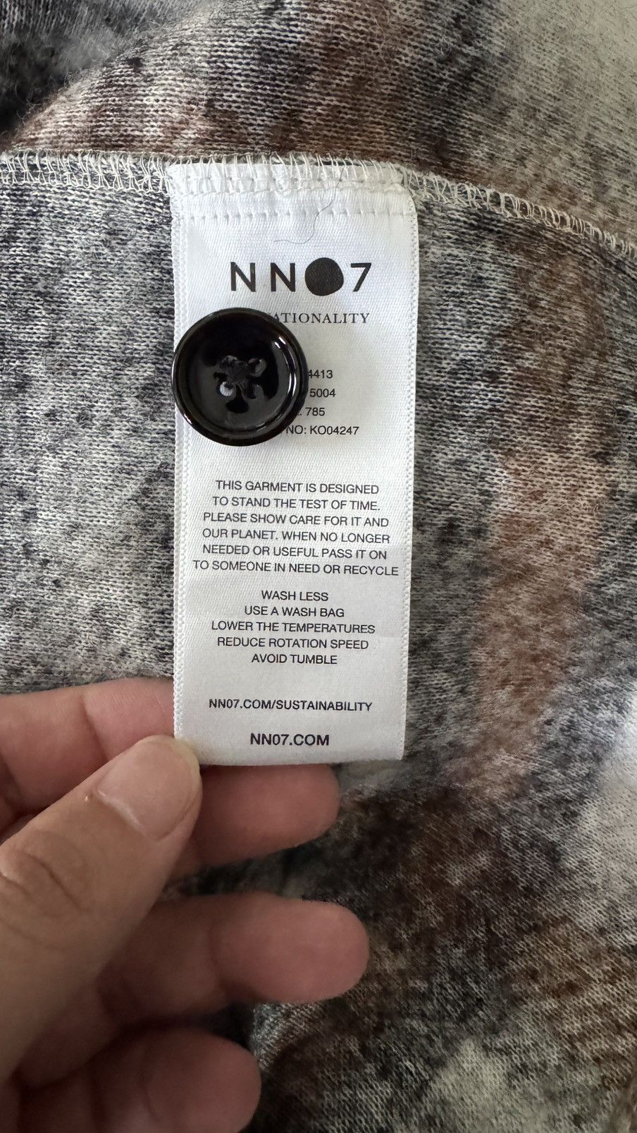 NN07 NN07 Soren Checked Virgin Wool-Blend Overshirt Size US S / EU 44-46 / 1 - 4 Thumbnail