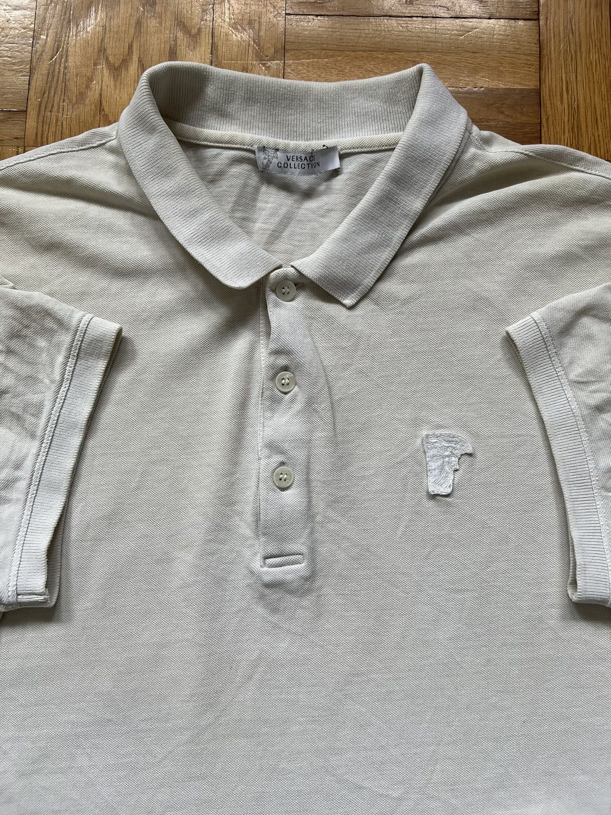 Versace Polo Shirt Versace Collection Meduza Logo Slim Fit Size US XL / EU 56 / 4 - 1 Thumbnail