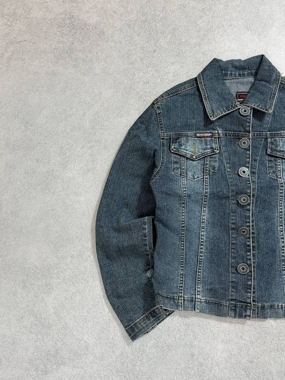 Japanese Brand Denim buttons hype hysteric glamour style denim jacket y2k Size US S / EU 44-46 / 1 - 5 Thumbnail