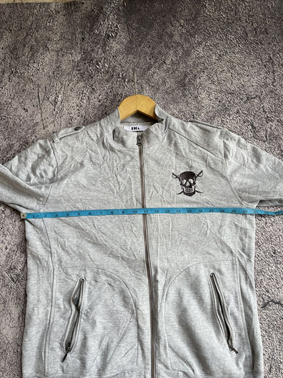 Hysteric Glamour Y2k Hysteric Glamour skull zip sweatshirt Size US M / EU 48-50 / 2 - 10 Thumbnail