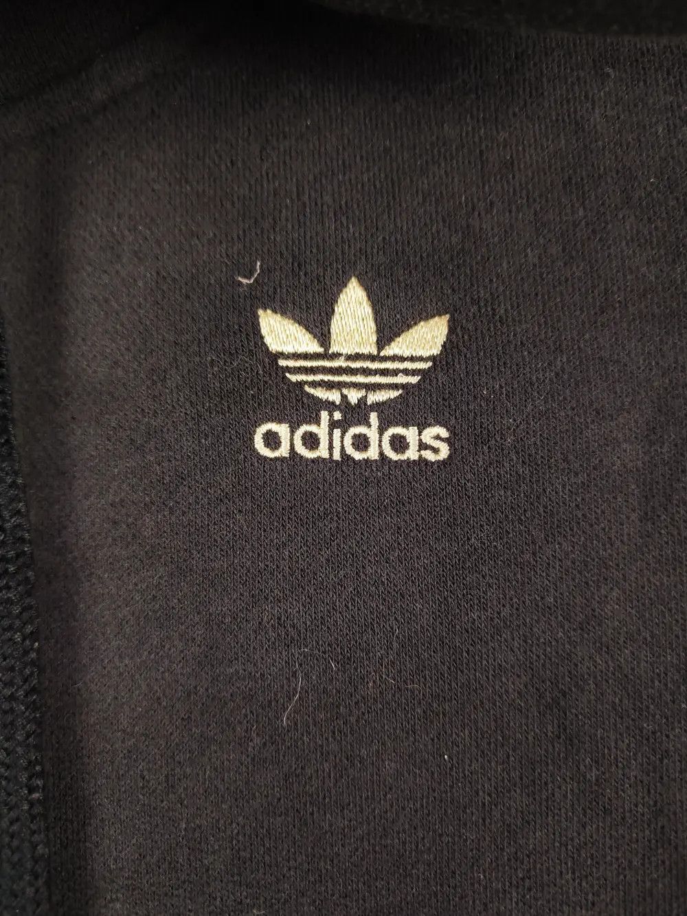 Adidas DL Adidas vintage Black Faded Hoodie Sweatshirts #W252 Size US XS / EU 42 / 0 - 12 Thumbnail