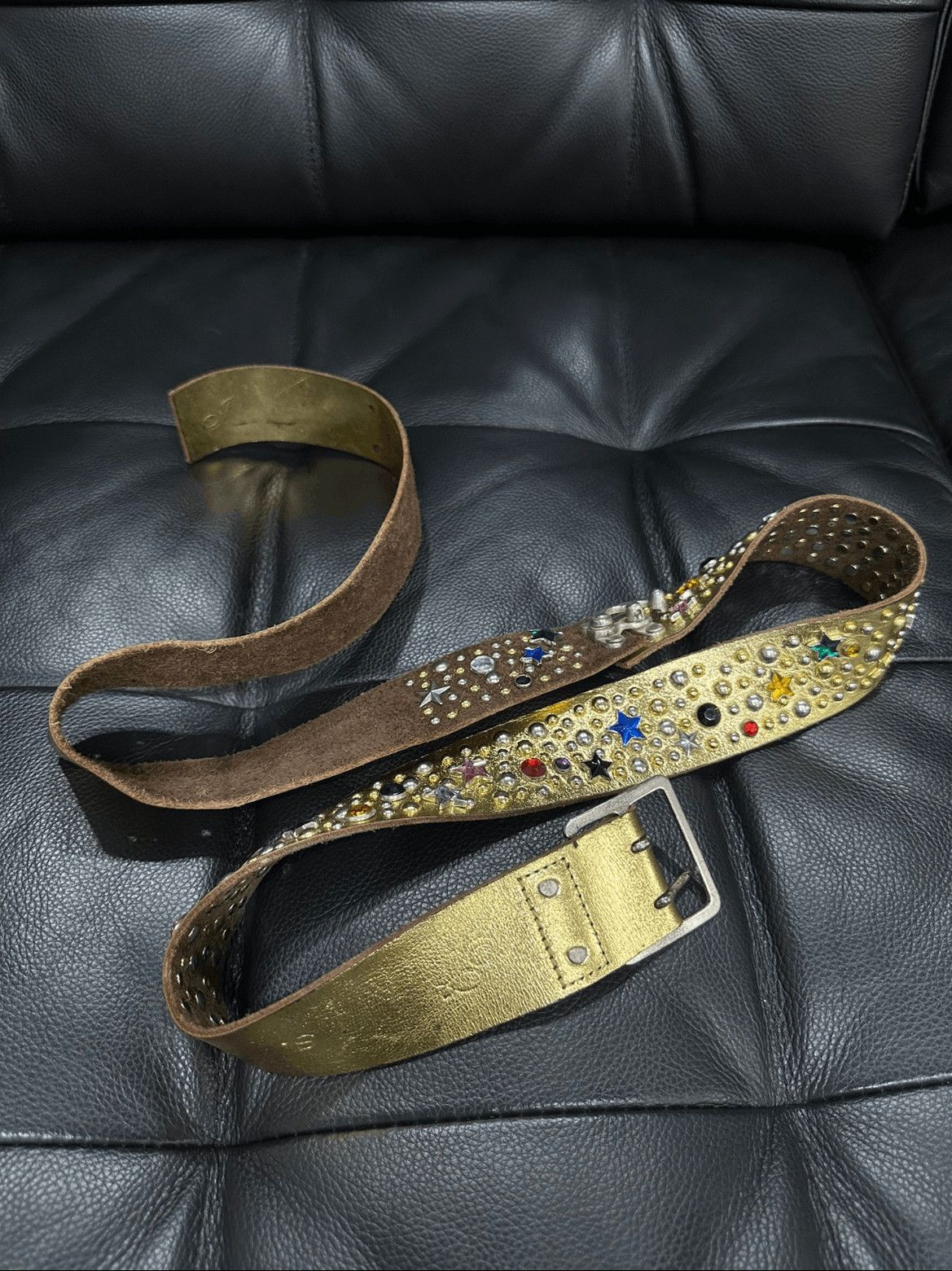 Takahiromiyashita The Soloist. Takahiromiyashita The Soloist. Golden Jewelry Belt-2505 Size ONE SIZE - 3 Thumbnail