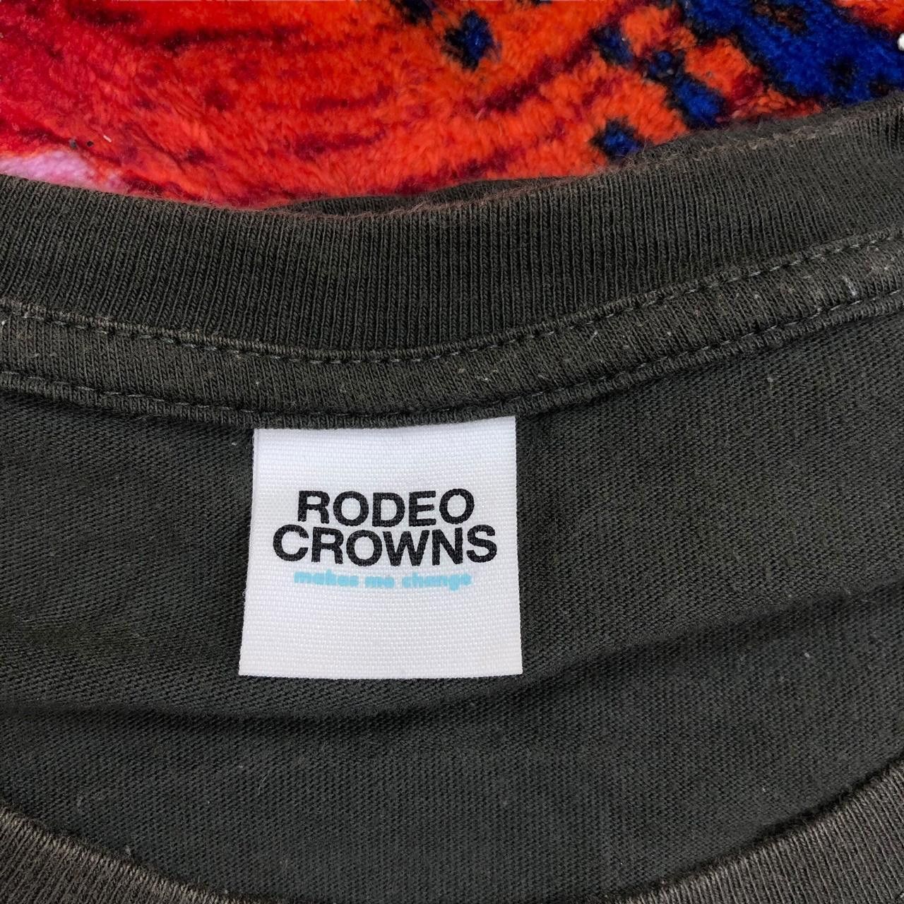 Other RODEO CROWN IN SEASON Big Logo Baggy Oversized Tee Shirt Size XL / US 12-14 / IT 48-50 - 6 Thumbnail