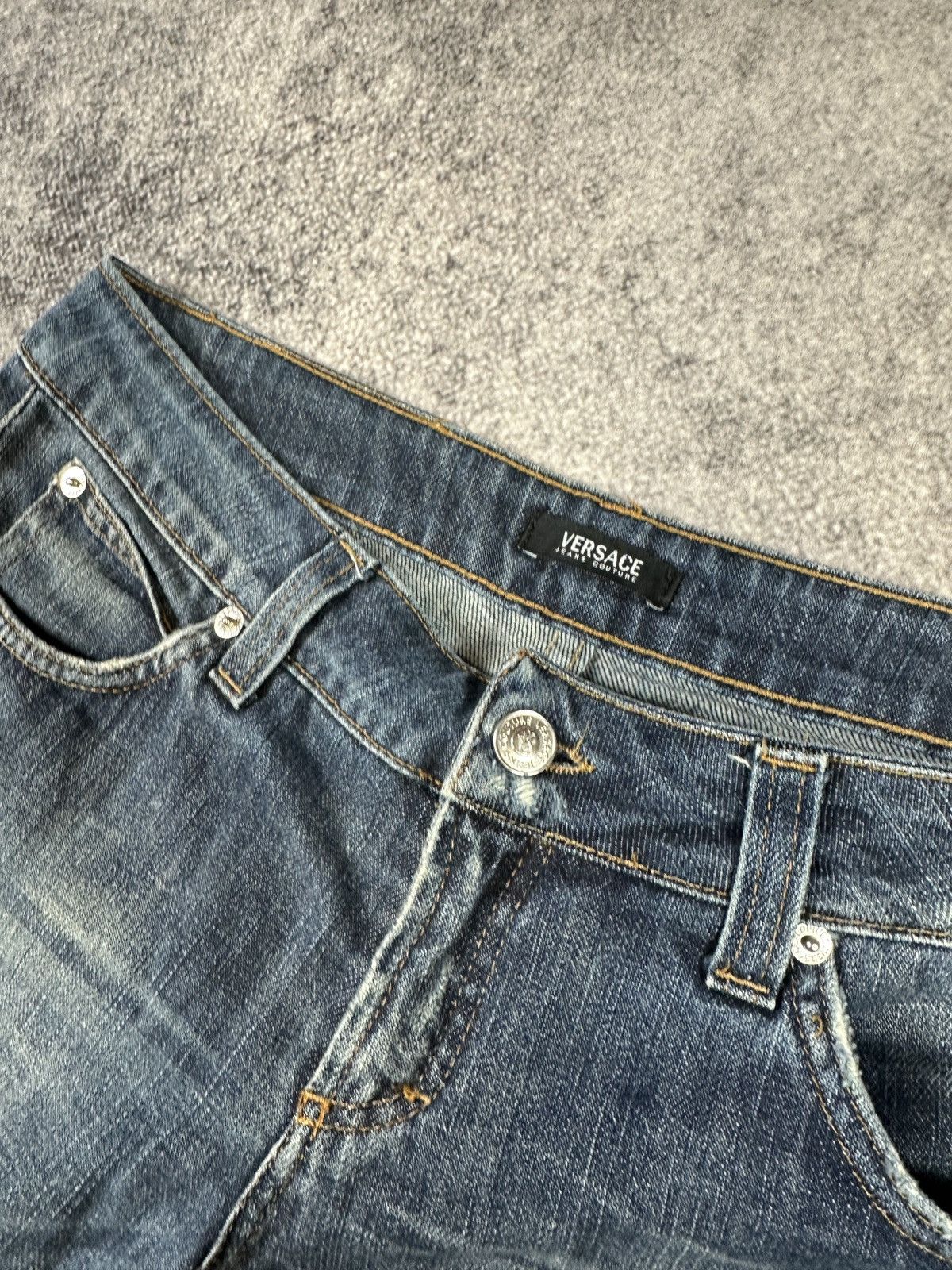 Versace Jeans Couture Vintage Versace jeans couture pants Streetwear luxury hype Size 31" - 3 Thumbnail
