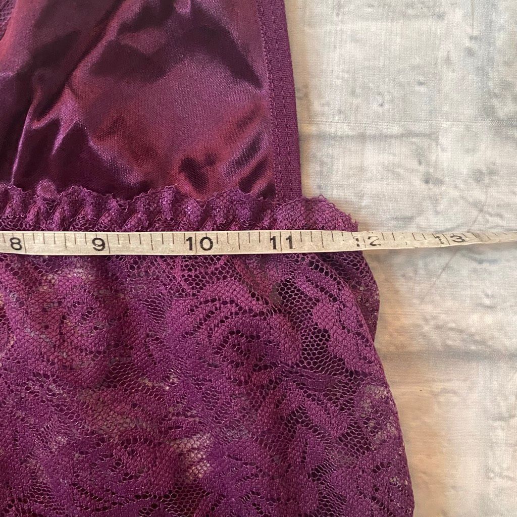 Other Women S adjustable spaghetti strap satin & lace lingerie nig Size ONE SIZE - 8 Thumbnail