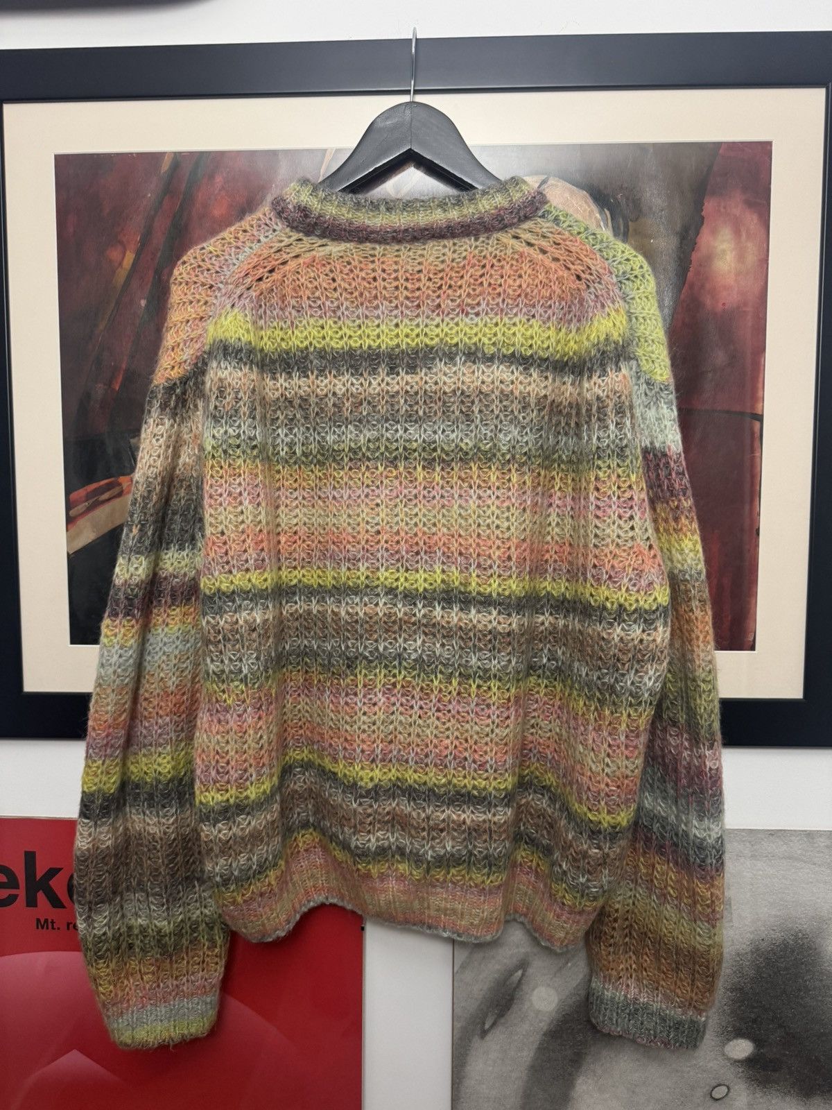 Acne Studios RARE GRAIL acne studios multicolor mohair knit sweater hype Size US M / EU 48-50 / 2 - 2 Thumbnail
