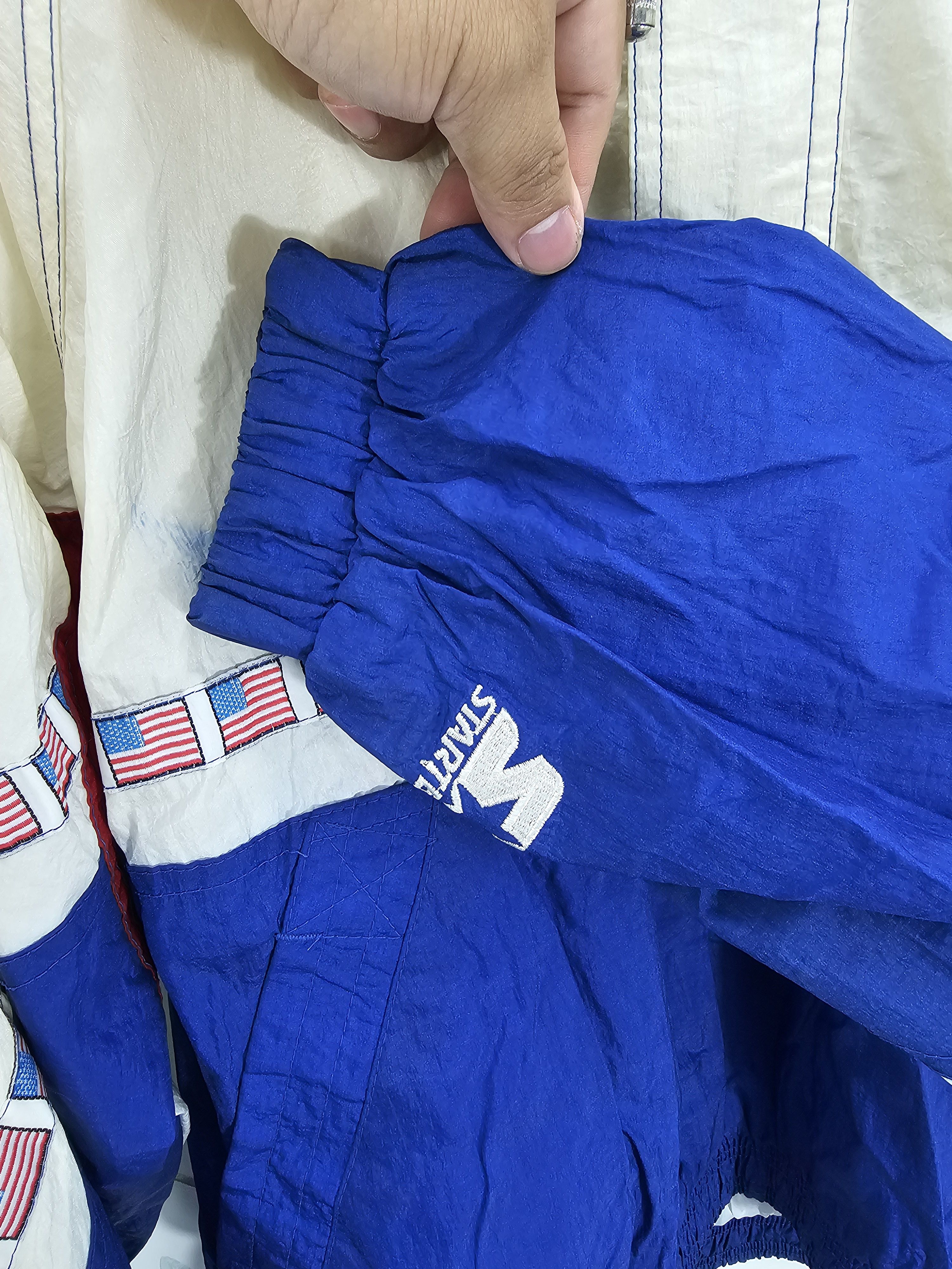 USA Olympics Vintage OLYMPIC Team USA Starter Pullover Jacket J0104 Size US M / EU 48-50 / 2 - 9 Thumbnail