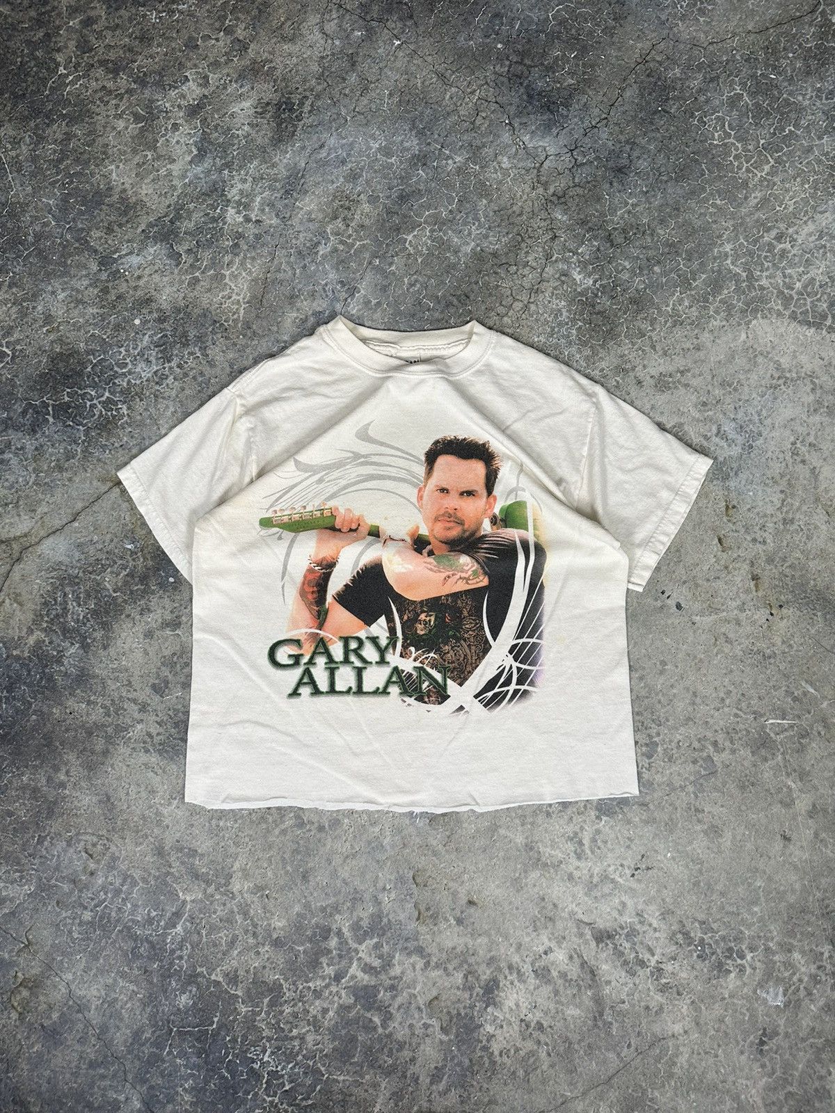 Vintage Vintage Cropped Gary Allen Tee Size US M / EU 48-50 / 2 - 6 Thumbnail