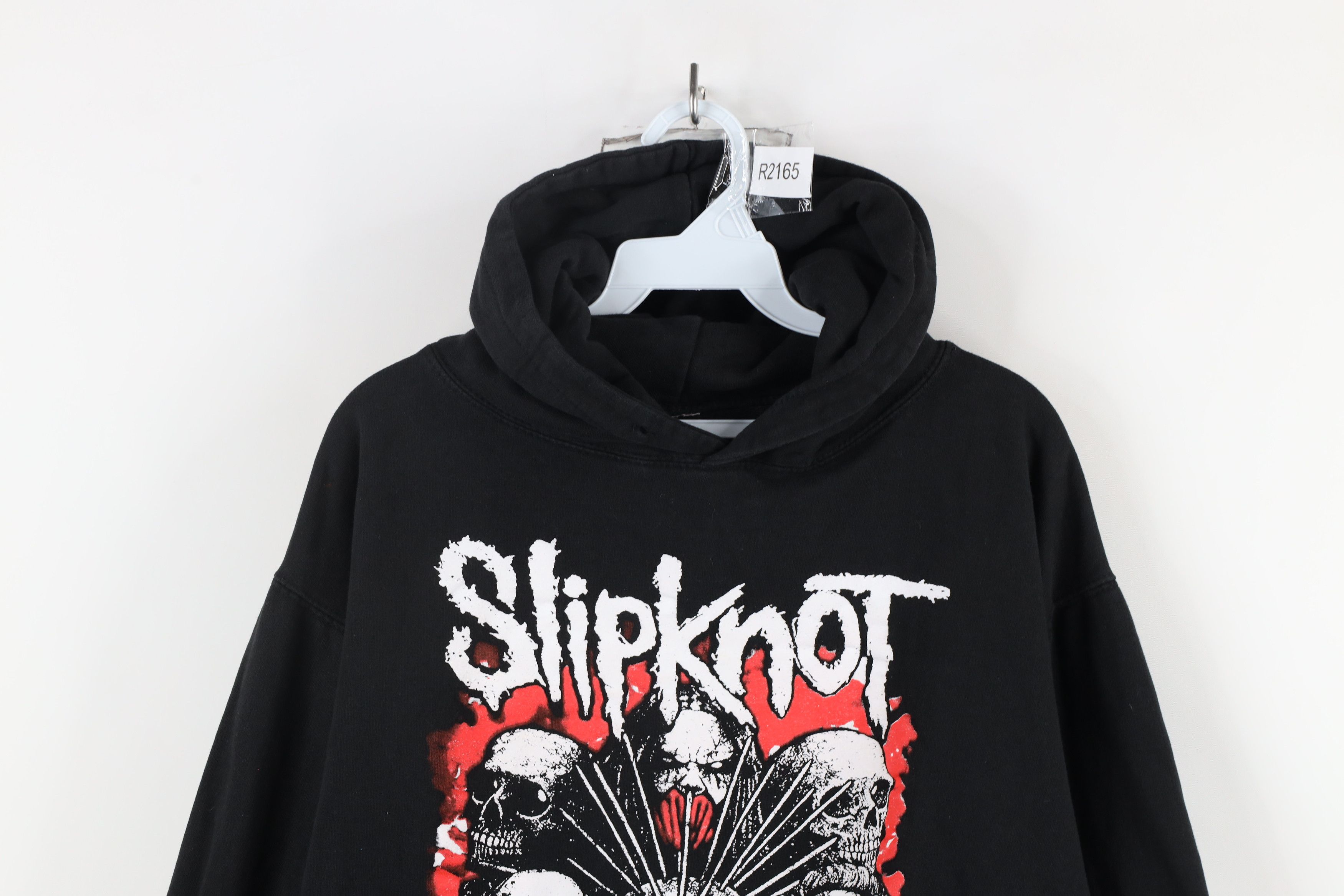 Vintage Vintage Spell Out Slipknot Band Hoodie Sweatshirt Black Size US L / EU 52-54 / 3 - 2 Thumbnail