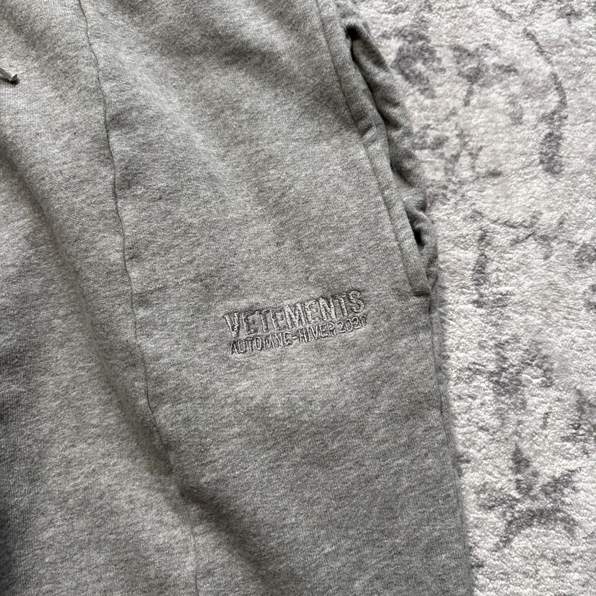 Vetements Vetements AW20 Split Reconstructed Sweatpants | Size S Size US 28 / EU 44 - 4 Thumbnail