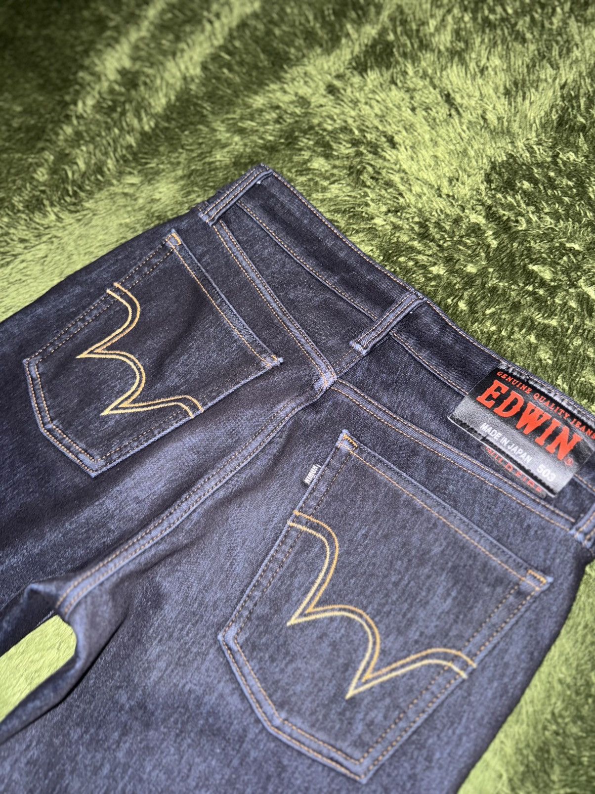 Edwin [W31] EDWIN 503 WILD FIRE Made in Japan denim Pants Size US 31 - 10 Thumbnail