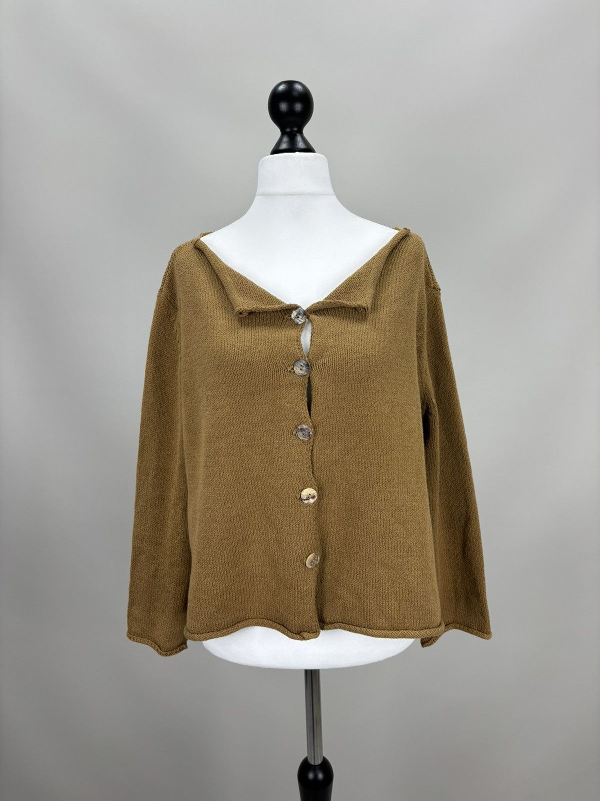 Sarah Pacini Womens cardigan Sarah Pacini One Size Color Brown Size ONE SIZE - 1 Thumbnail