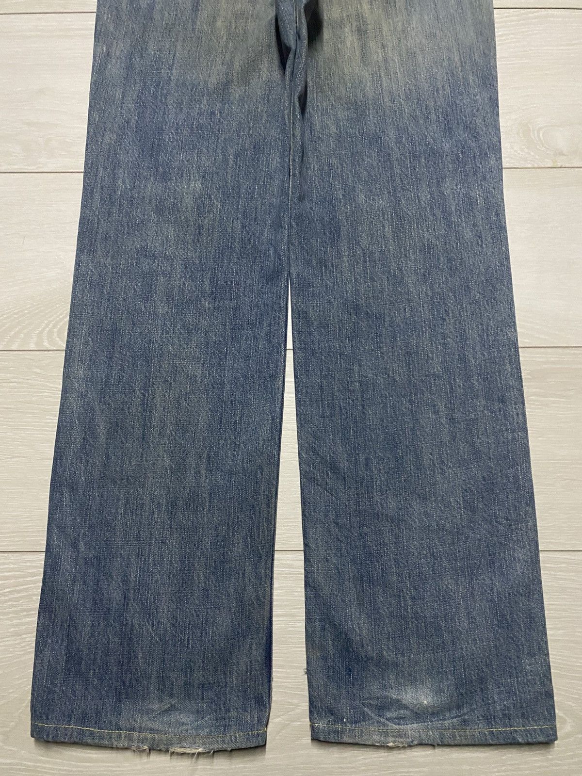 Levi's Vintage Levis 502 Mud Wash Whisker Loose Jeans Size US 32 / EU 48 - 6 Thumbnail