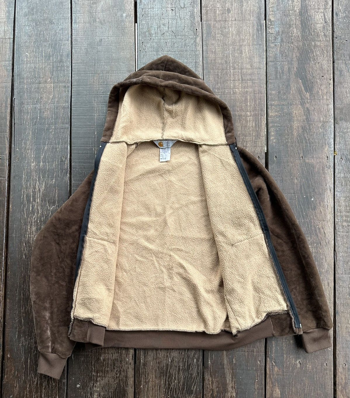 Carhartt Carhartt brown hoodie Size US M / EU 48-50 / 2 - 4 Thumbnail