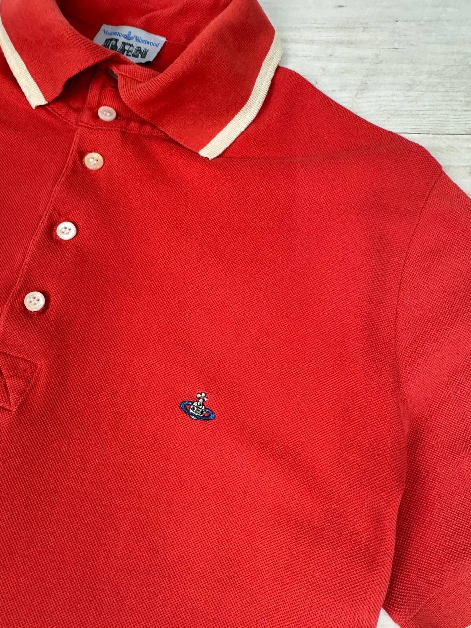 Vivienne Westwood Vivienne Westwood Polo Shirt Logo Orb Size US XL / EU 56 / 4 - 5 Thumbnail
