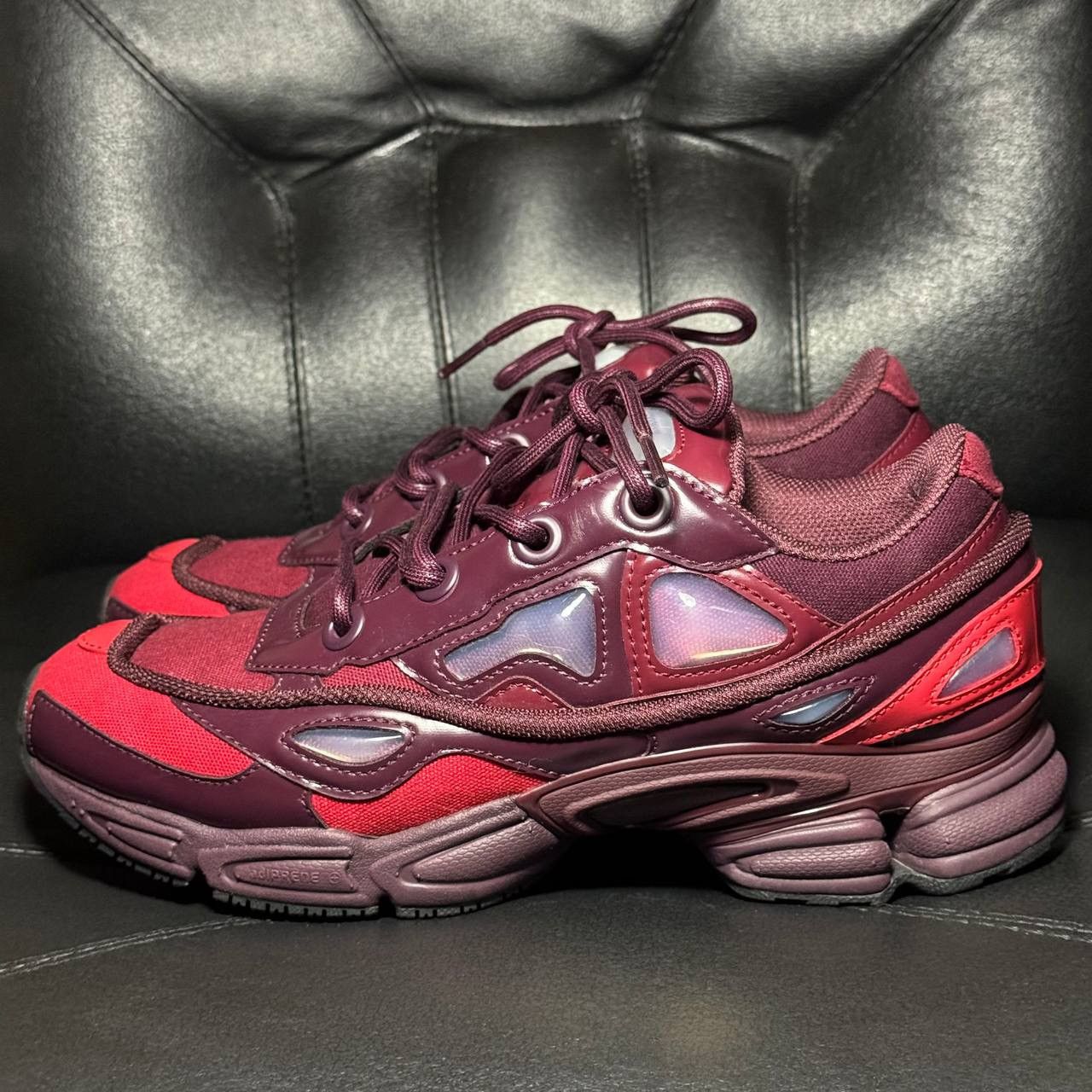 Adidas × Raf Simons Adidas Raf Simons ozweego Burgundy Size US 7.5 / EU 40-41 - 3 Thumbnail