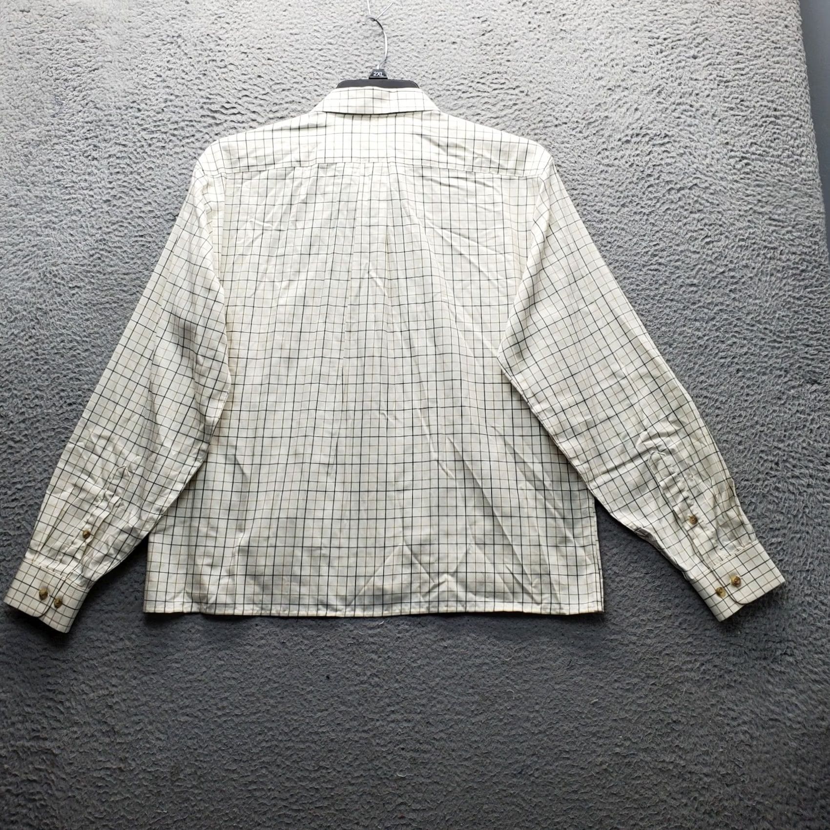 Vintage L.L. Bean Button Down Shirt Mens Medium Multi Plaid Wrinkle Resistant Collared Size US M / EU 48-50 / 2 - 2 Thumbnail
