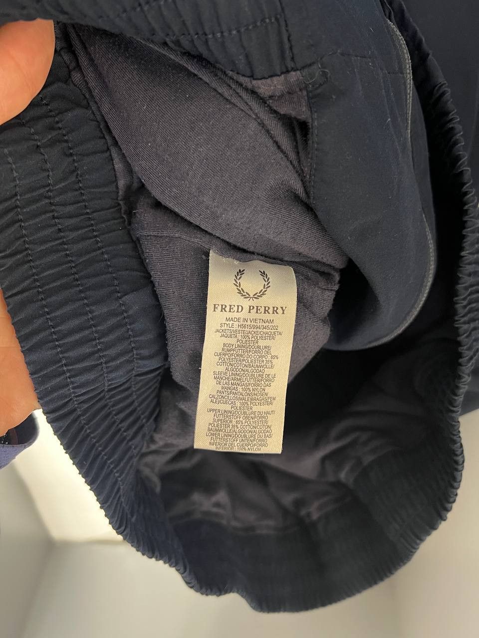 Fred Perry VINTAGE FRED PERRY FULL ZIP LIGHT JACKET CASUAL RETRO Y2K Size US M / EU 48-50 / 2 - 6 Thumbnail