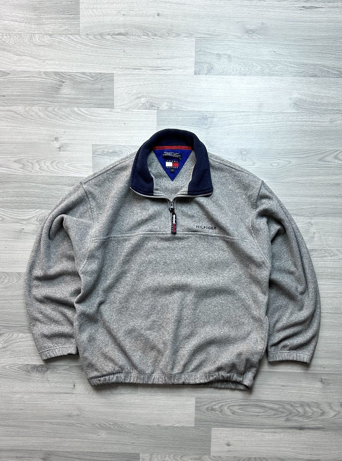 Tommy Hilfiger Vintage zip fleece jacket Sherpa Tommy Hilfiger Size US L / EU 52-54 / 3 - 1 Thumbnail