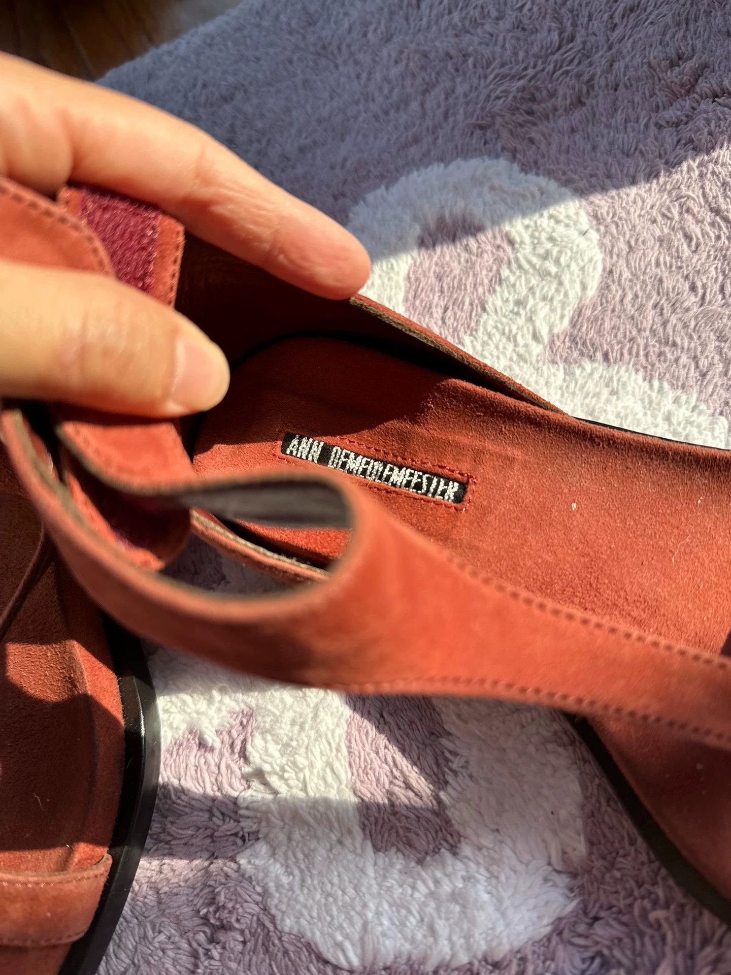 Ann Demeulemeester Ann Demeulemeester 35 Flat Sandals 98 New Leather Sole Size US 4.5 / IT 34.5 - 3 Thumbnail