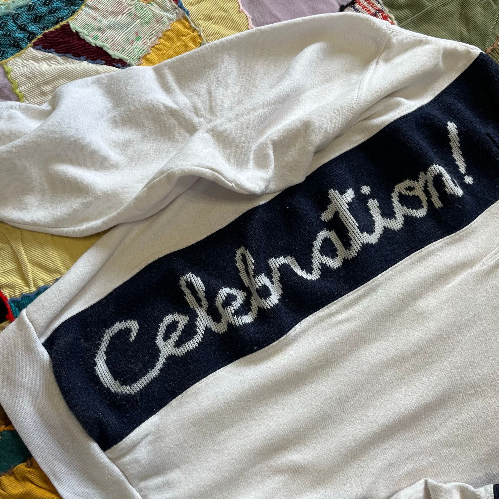 Other Vintage Birmingham Navy and White Long Sleeve Rugby Polo Size US M / EU 48-50 / 2 - 3 Thumbnail