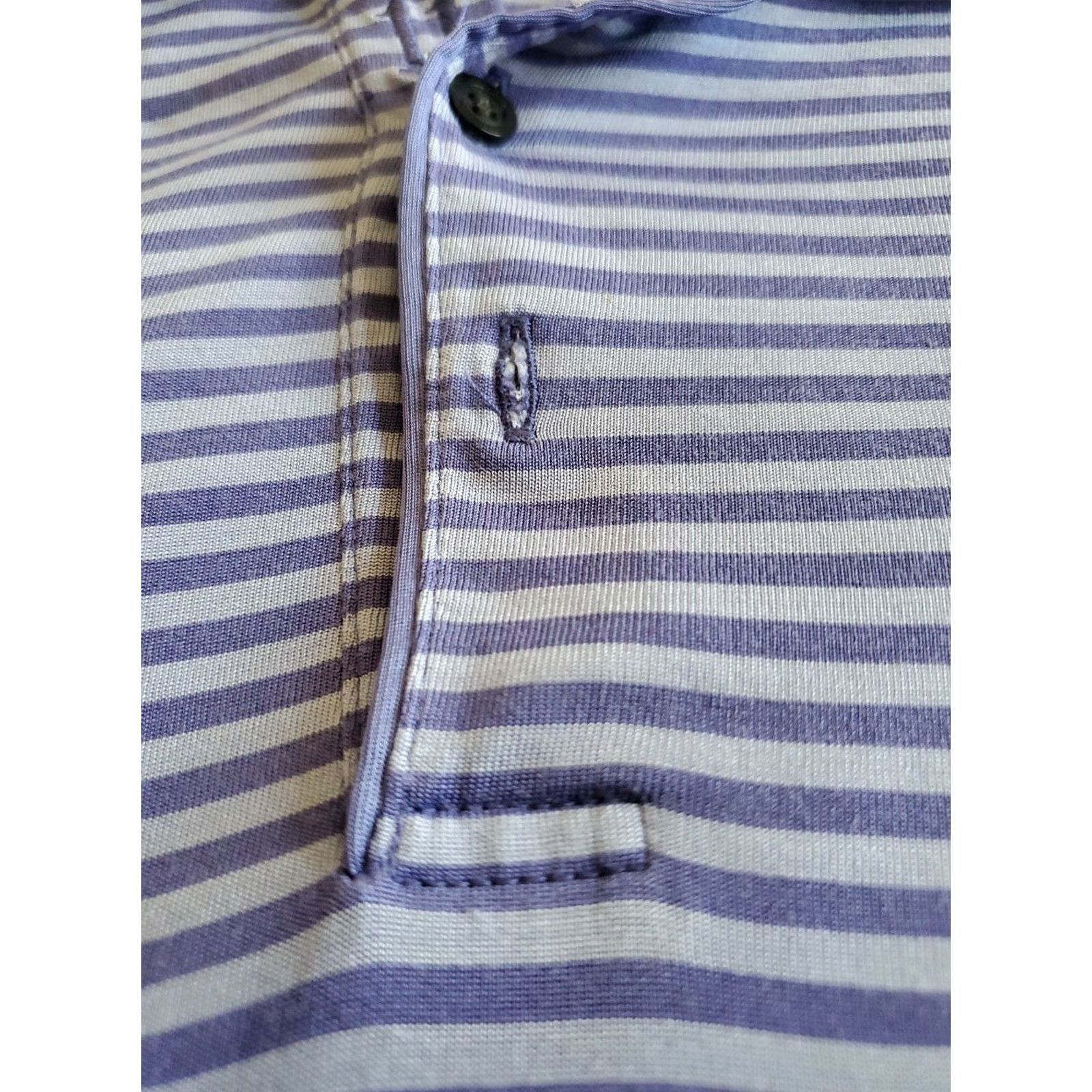 Vintage Walter Hagen Striped Polo Golf Shirt Mens XL Short Sleeve Purple Size US XL / EU 56 / 4 - 5 Thumbnail