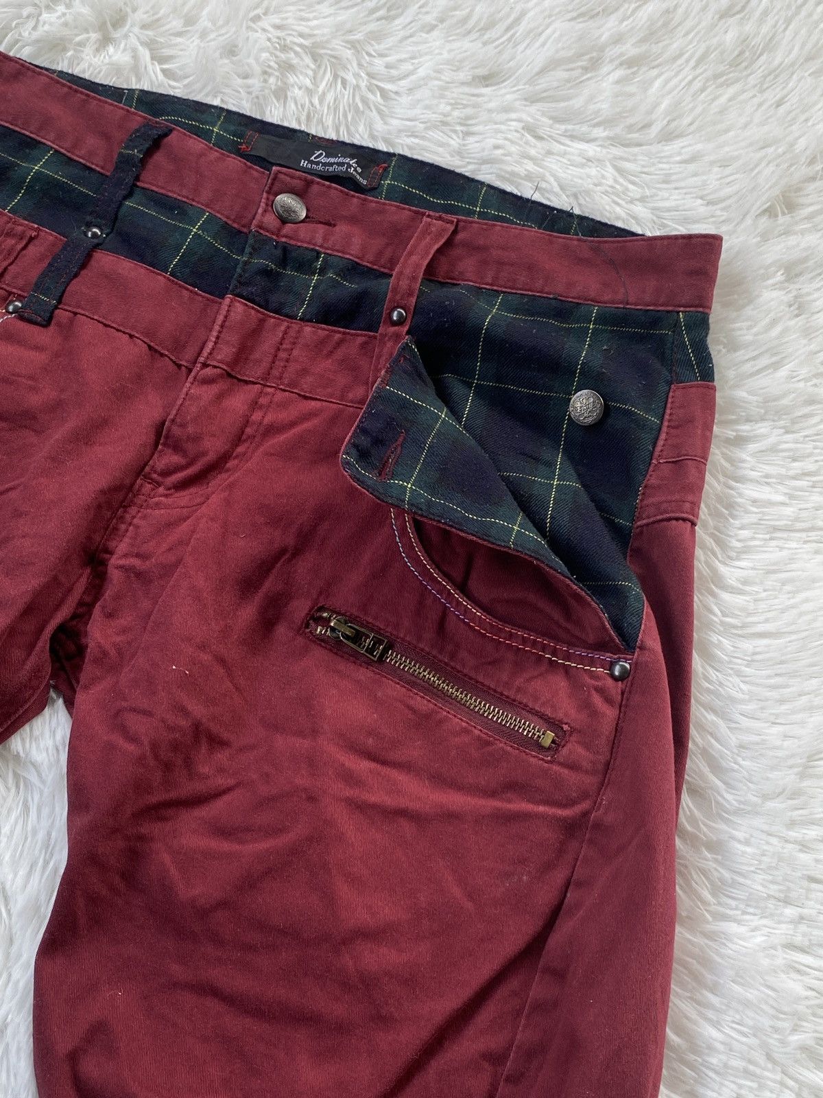 Seditionaries 🔥OFFER NOW🔥Dominated Handcrafted Jeans Japan Double Waist Size US 34 / EU 50 - 6 Thumbnail