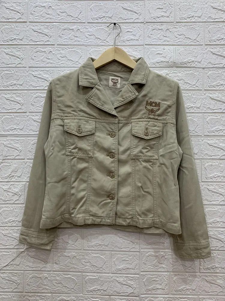 MCM MCM Legera soft denim jacket Size M / US 6-8 / IT 42-44 - 1 Thumbnail