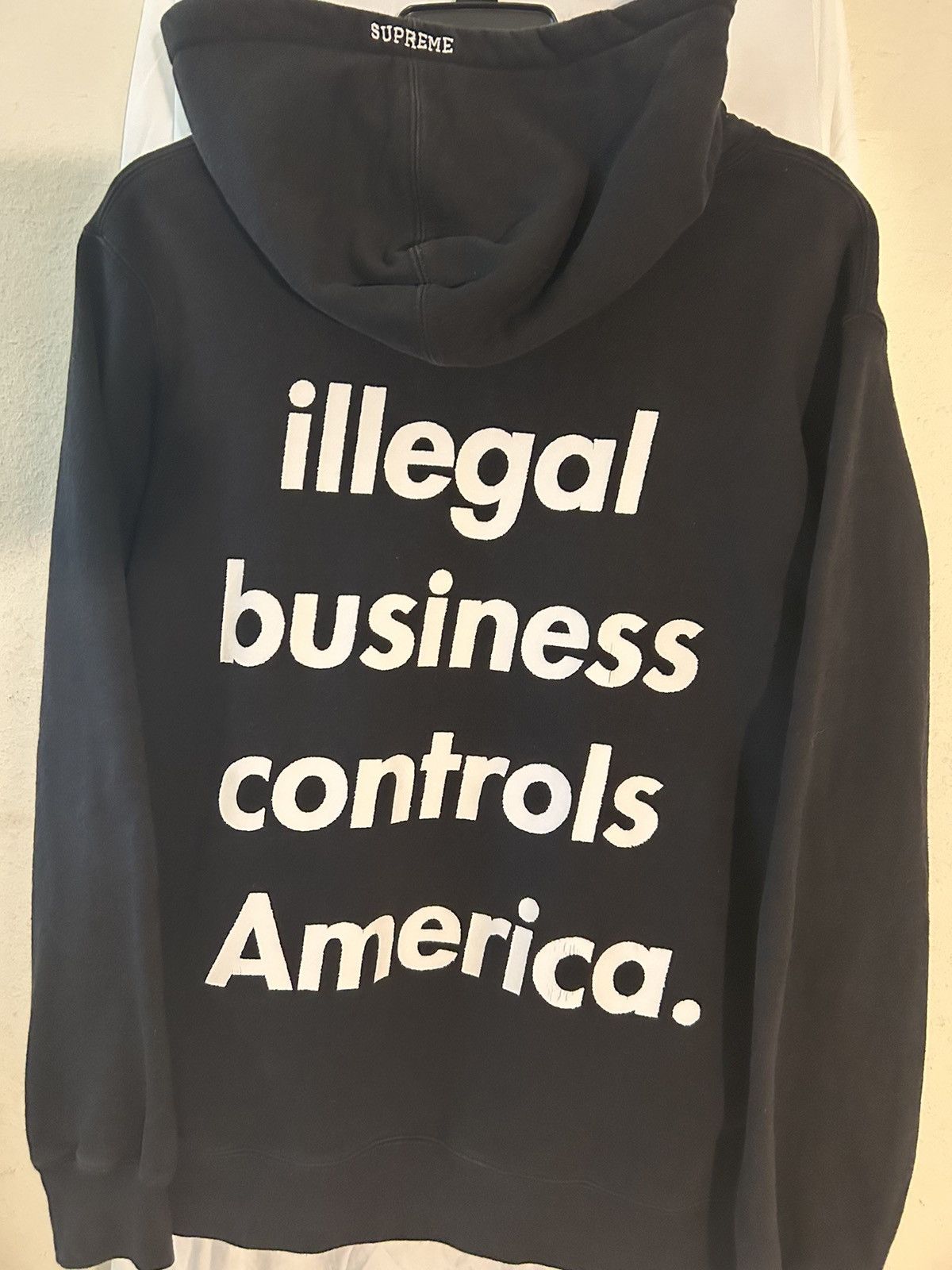 Illegal business cheap supreme hoodie