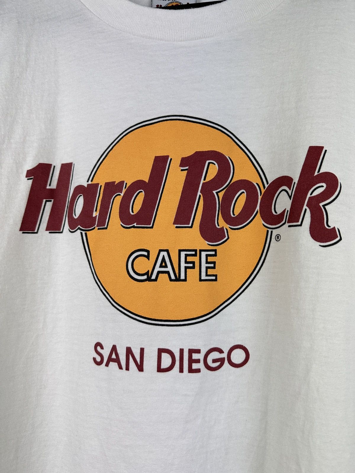 Hard Rock Cafe × Vintage Vintage 90’s Hard Rock Cafe San Diego T-Shirt Made In USA Size US L / EU 52-54 / 3 - 6 Thumbnail